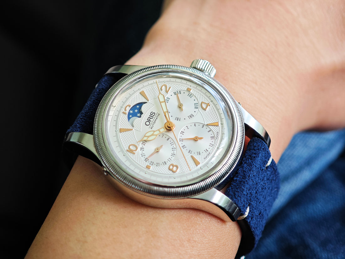 オリス ビッグクラウン コンプリケーション Ref.01 581 7566 / ORIS 7566 Complication Moonphase