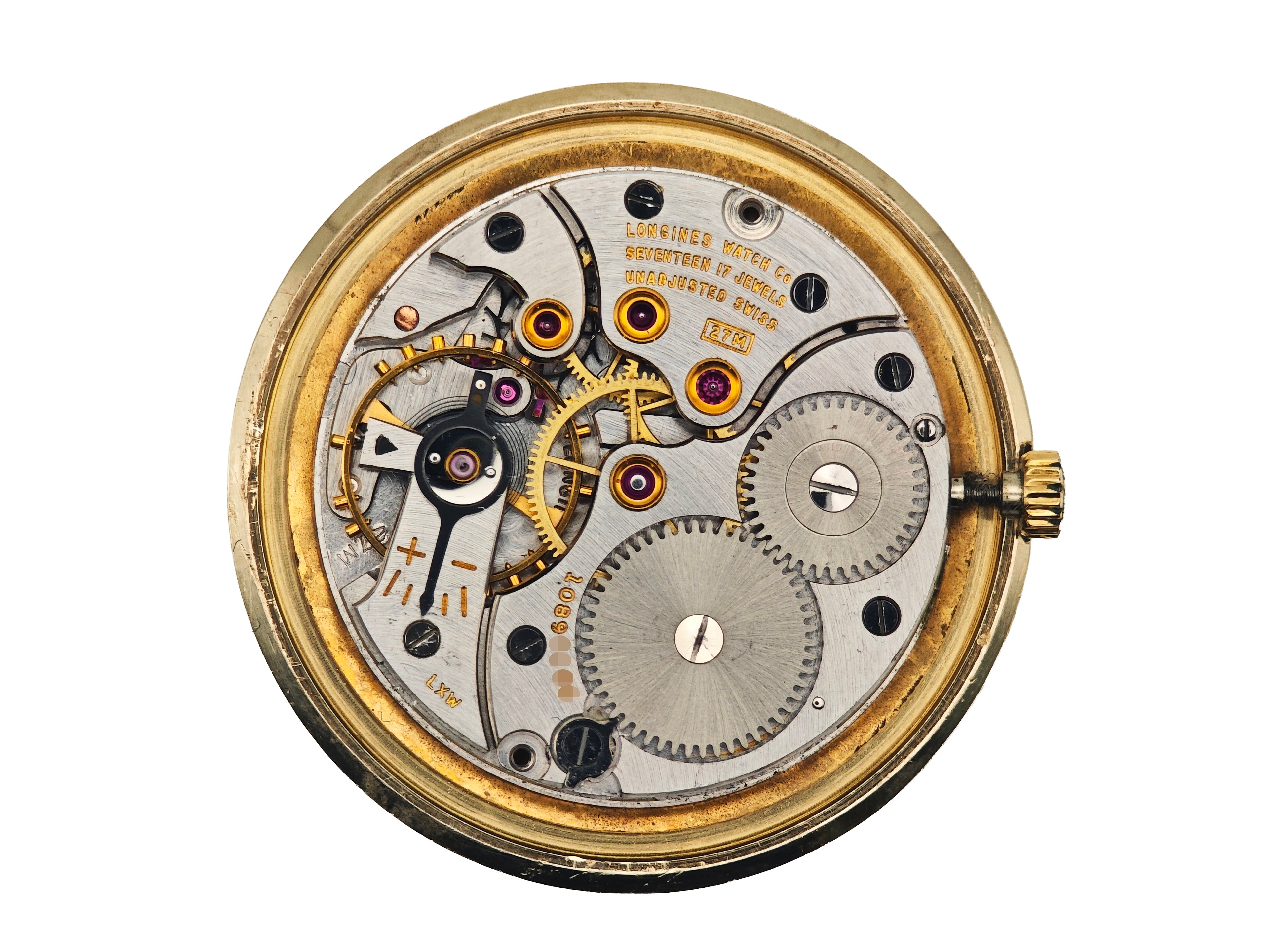 ロンジン ツートンダイヤル Ref.1048 / LONGINES Small Seconds 50&