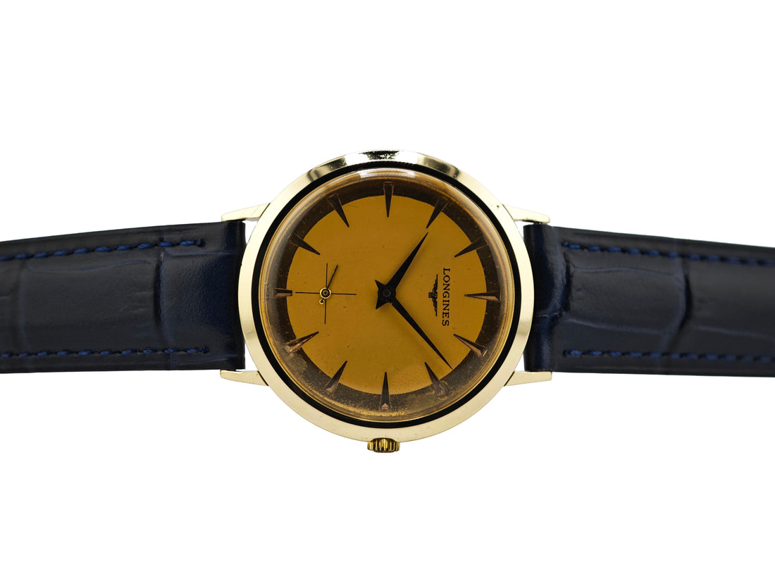 ロンジン ツートンダイヤル Ref.1048 / LONGINES Small Seconds 50&