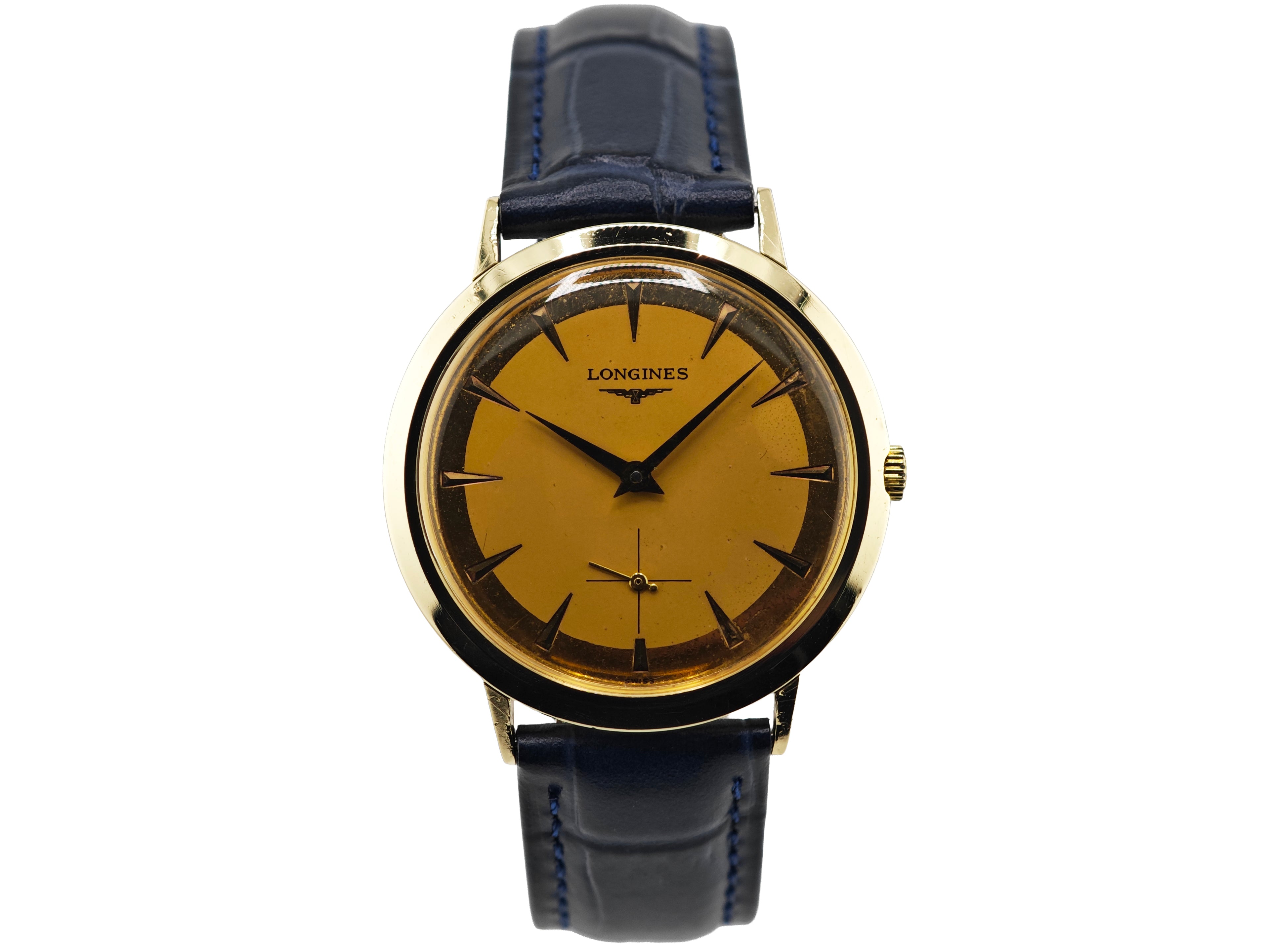 ロンジン ツートンダイヤル Ref.1048 / LONGINES Small Seconds 50&