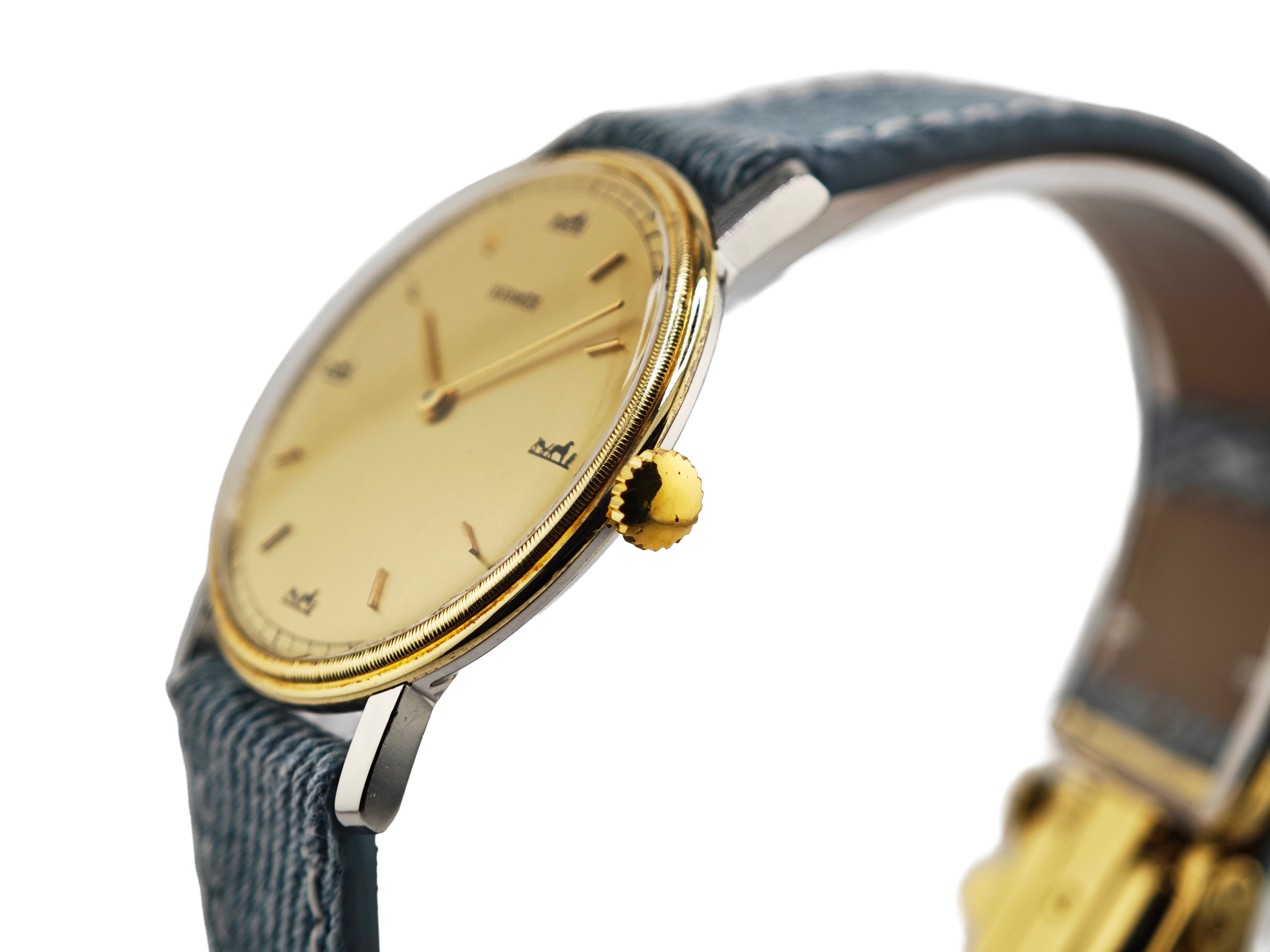 エルメス ミルグレイン Cal. Peseux 7001 / HERMÈS Millgrain Bezel 70&