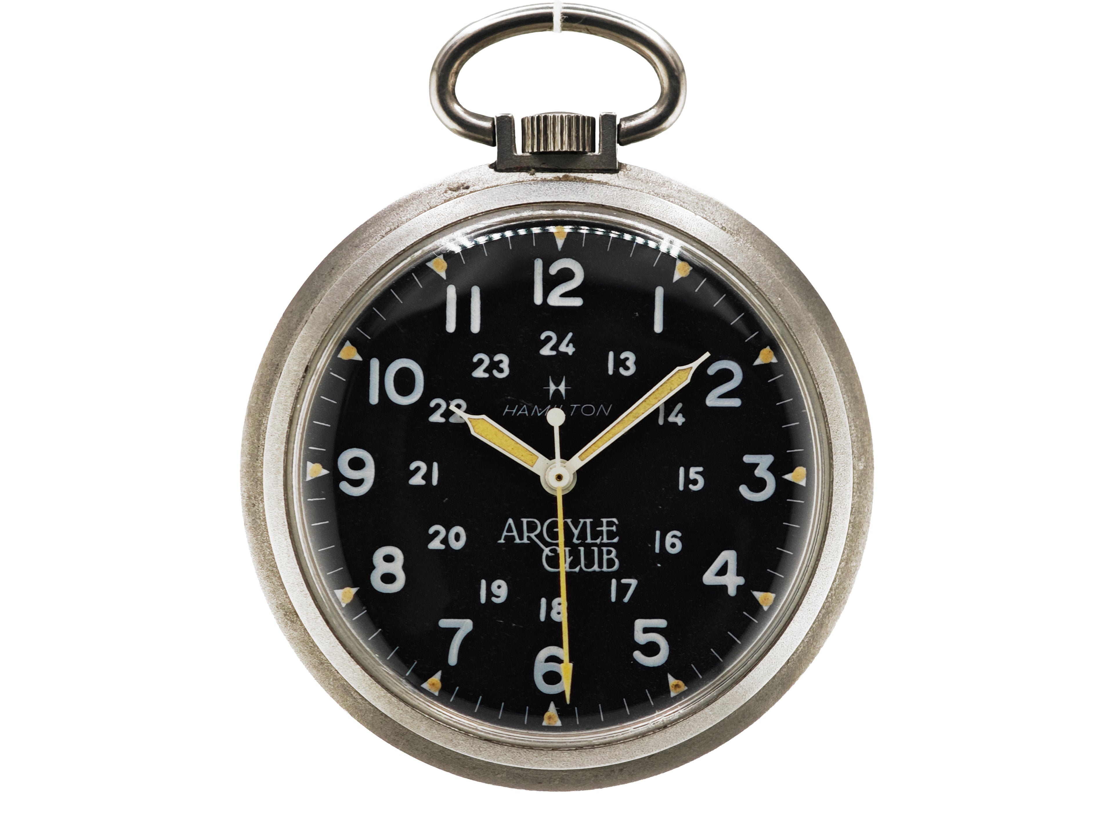 ハミルトン × アーガイルクラブ 懐中時計 / HAMILTON × ARGYLE CLUB Military Pocket Watch 80&