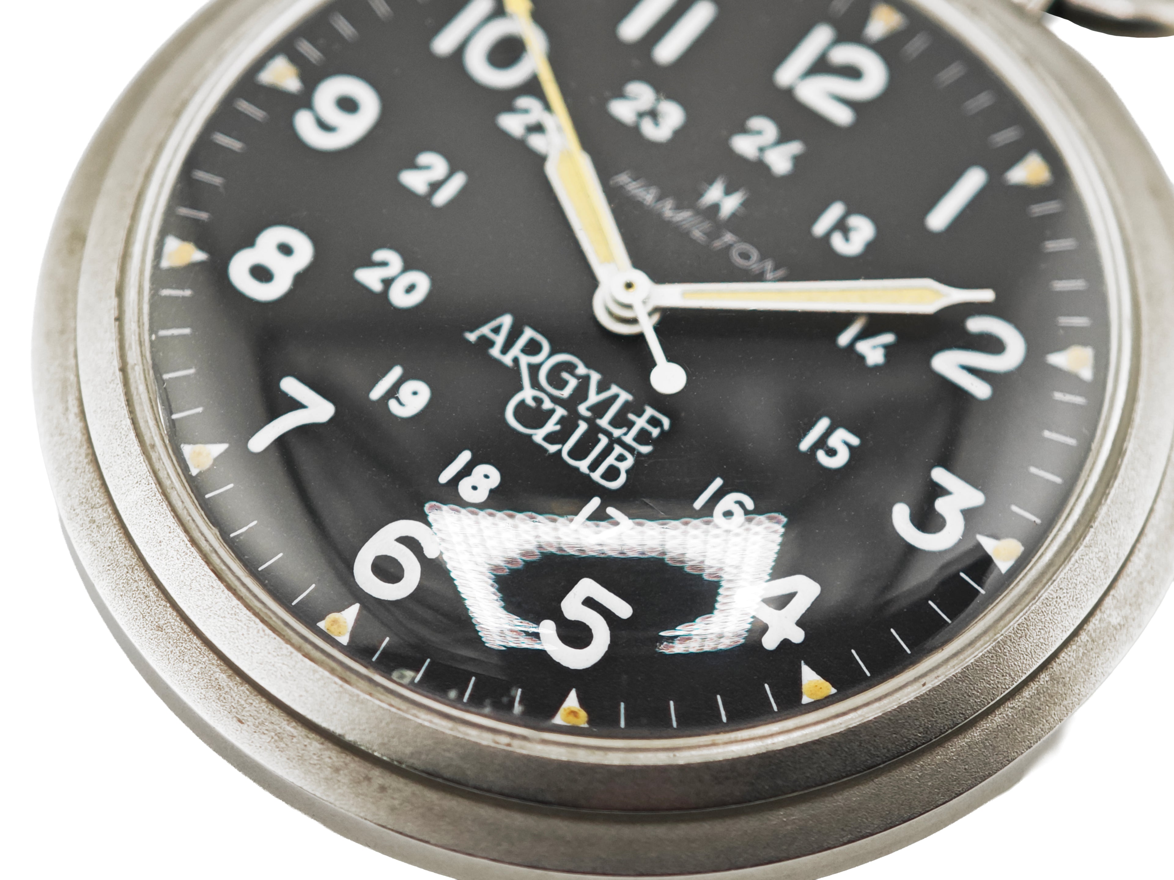 ハミルトン × アーガイルクラブ 懐中時計 / HAMILTON × ARGYLE CLUB Military Pocket Watch 80&