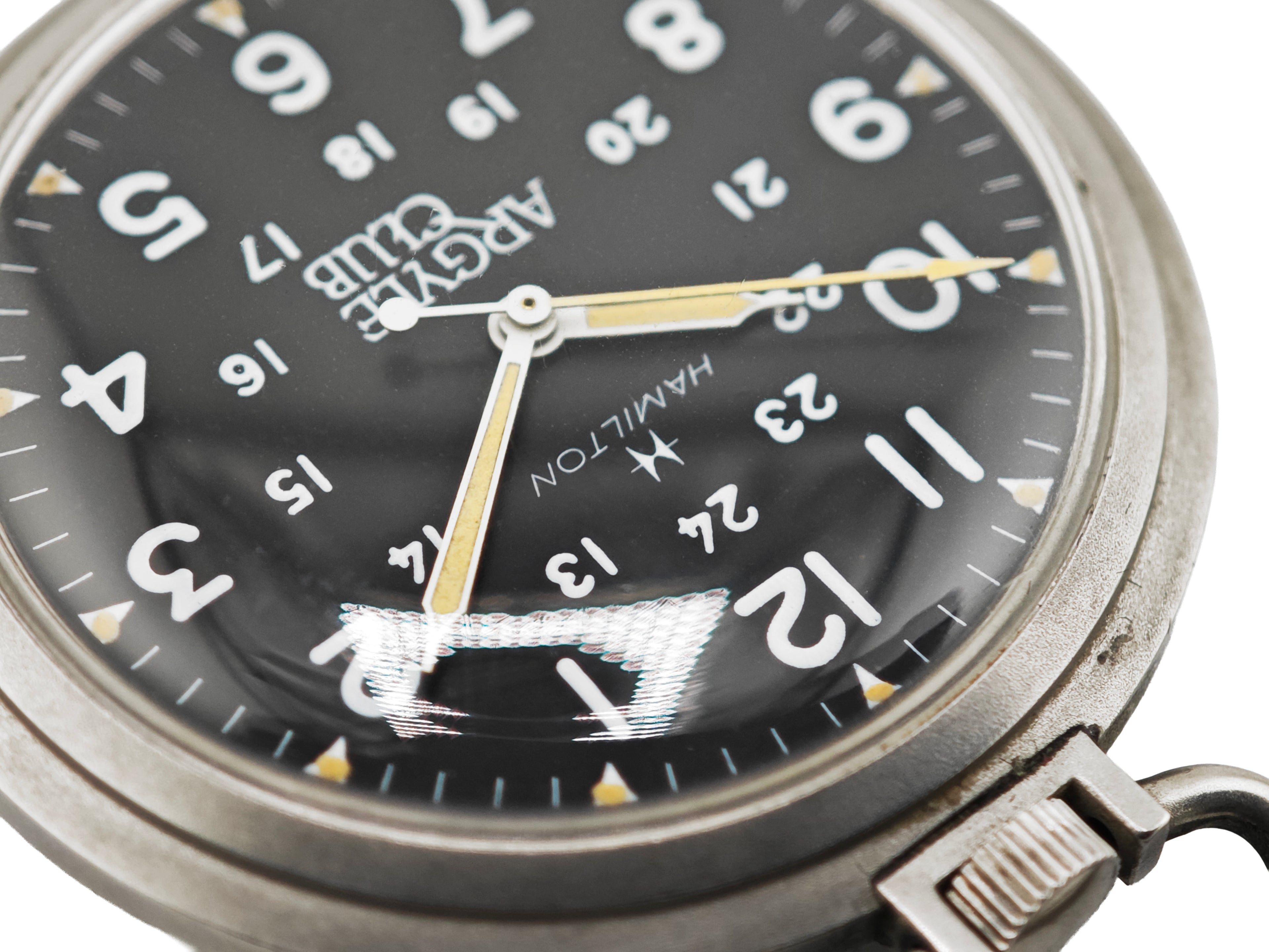 ハミルトン × アーガイルクラブ 懐中時計 / HAMILTON × ARGYLE CLUB Military Pocket Watch 80&