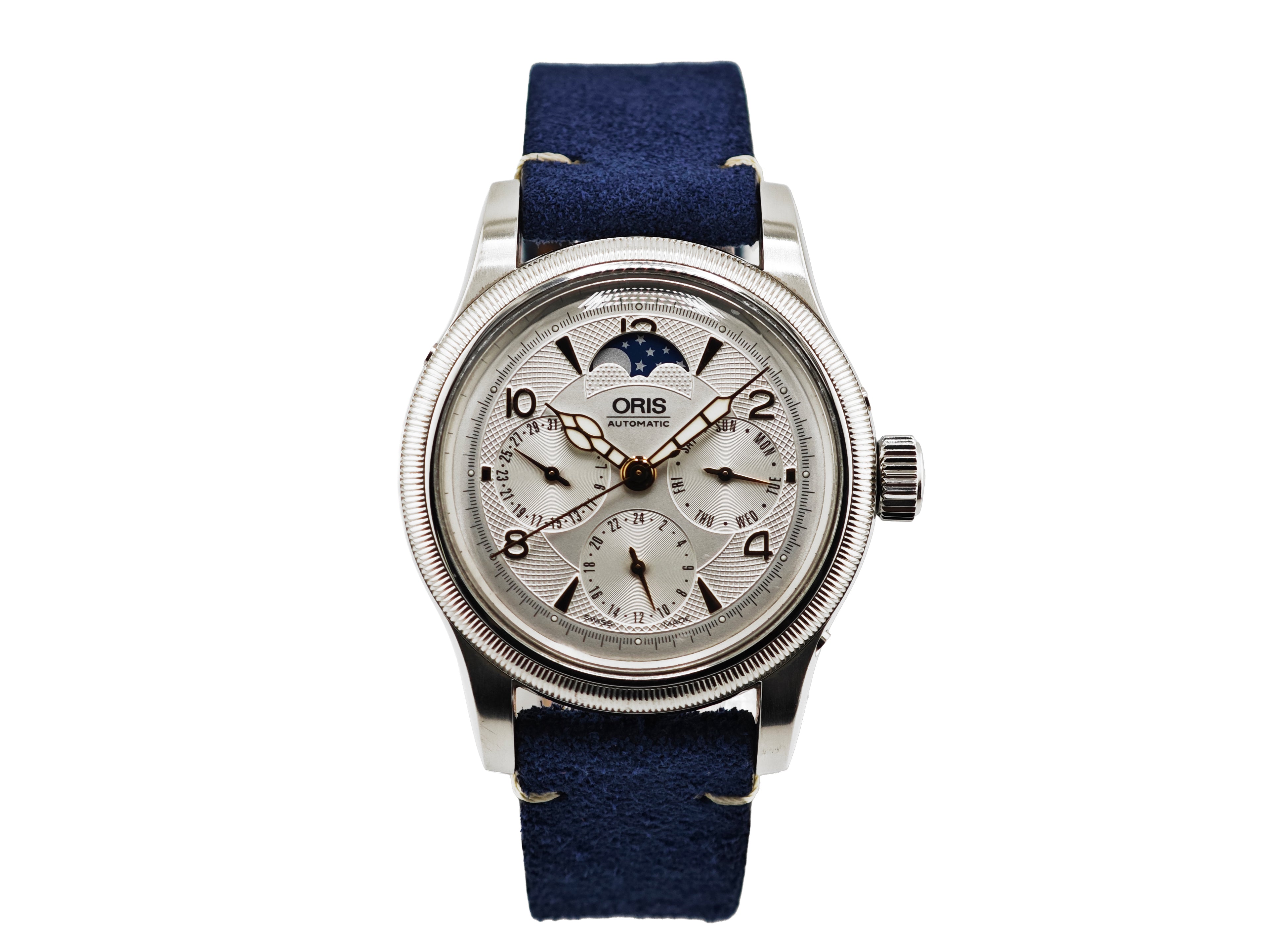 オリス ビッグクラウン コンプリケーション Ref.01 581 7566 / ORIS 7566 Complication Moonphase