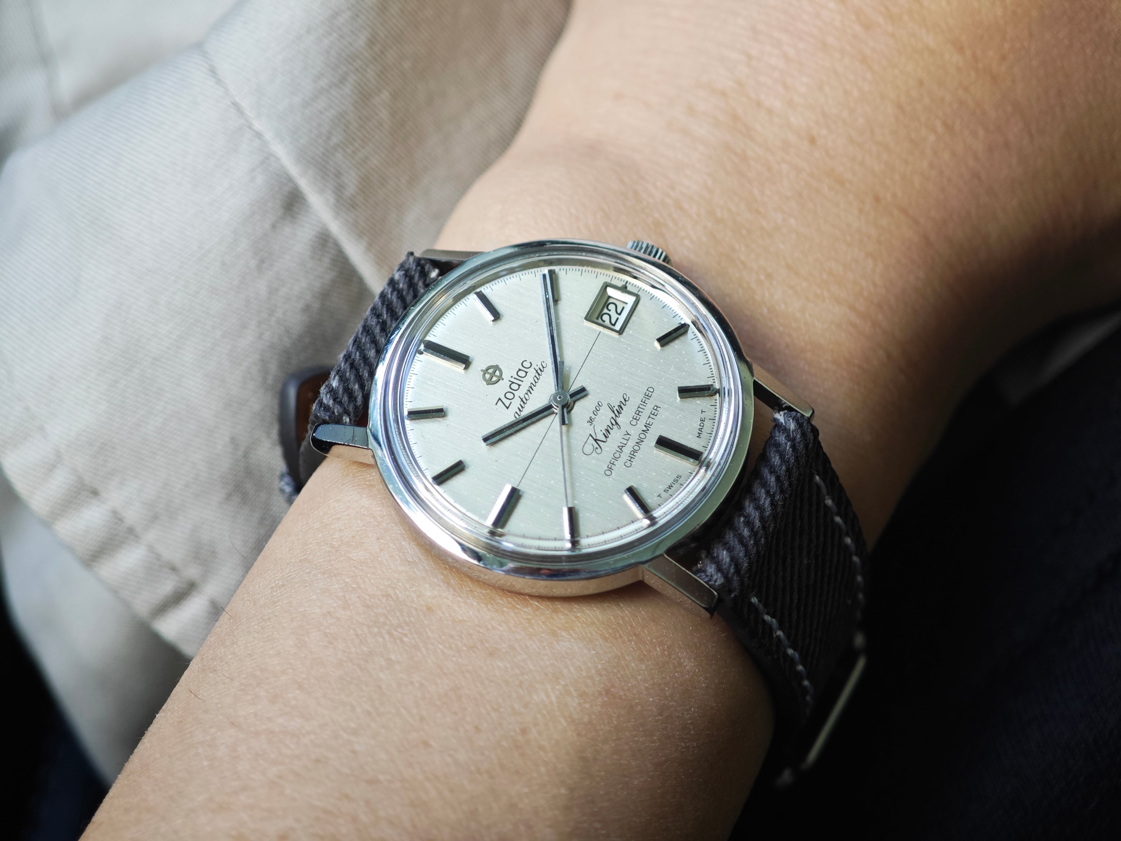 ゾディアック キングライン 36000 クロノメーター/ Zodiac Kingline 36000 Officially Certified Chronometer 60&