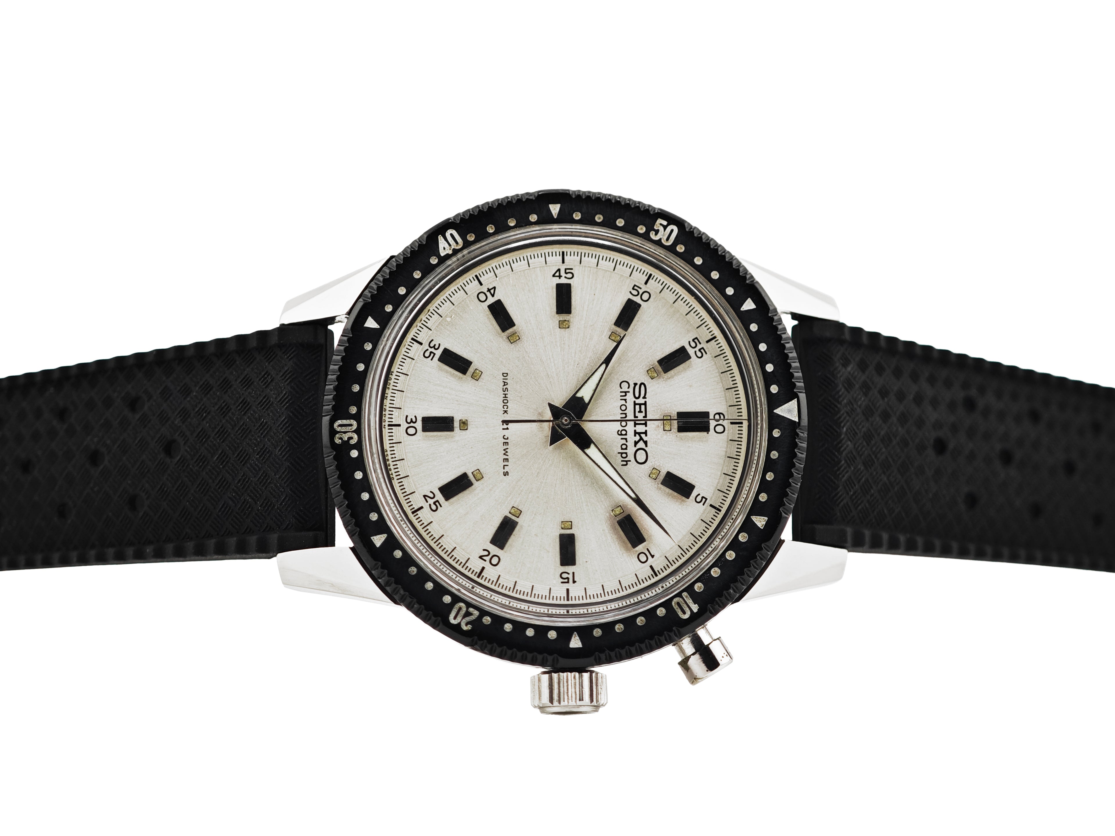 セイコー ワンプッシュ クロノグラフ / SEIKO Monopusher Chronograph 60&