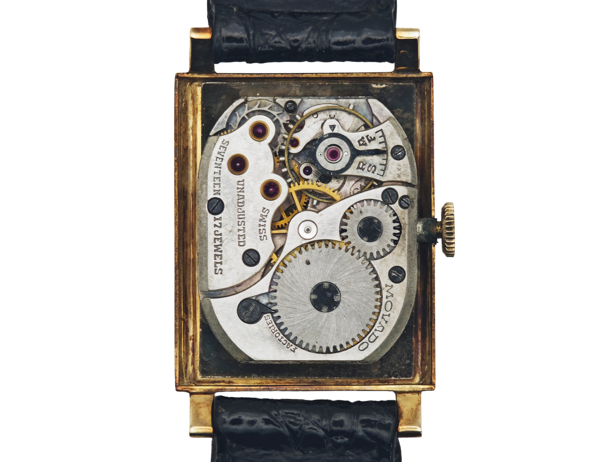 カルティエ by モバード レクタンギュラー / Cartier by Movado tank 14K 40&