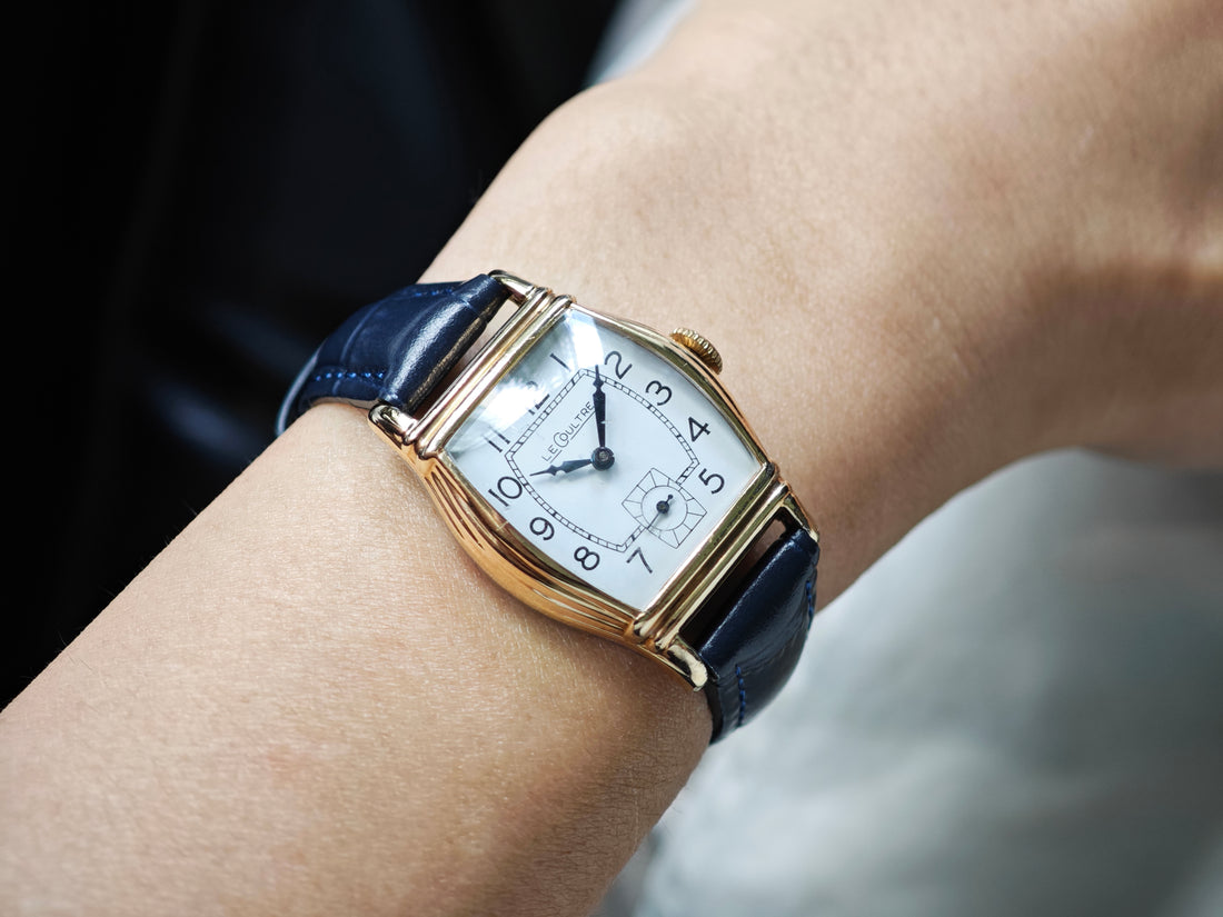 LeCoultre Tonneau Small Second ヴィンテージ腕時計
