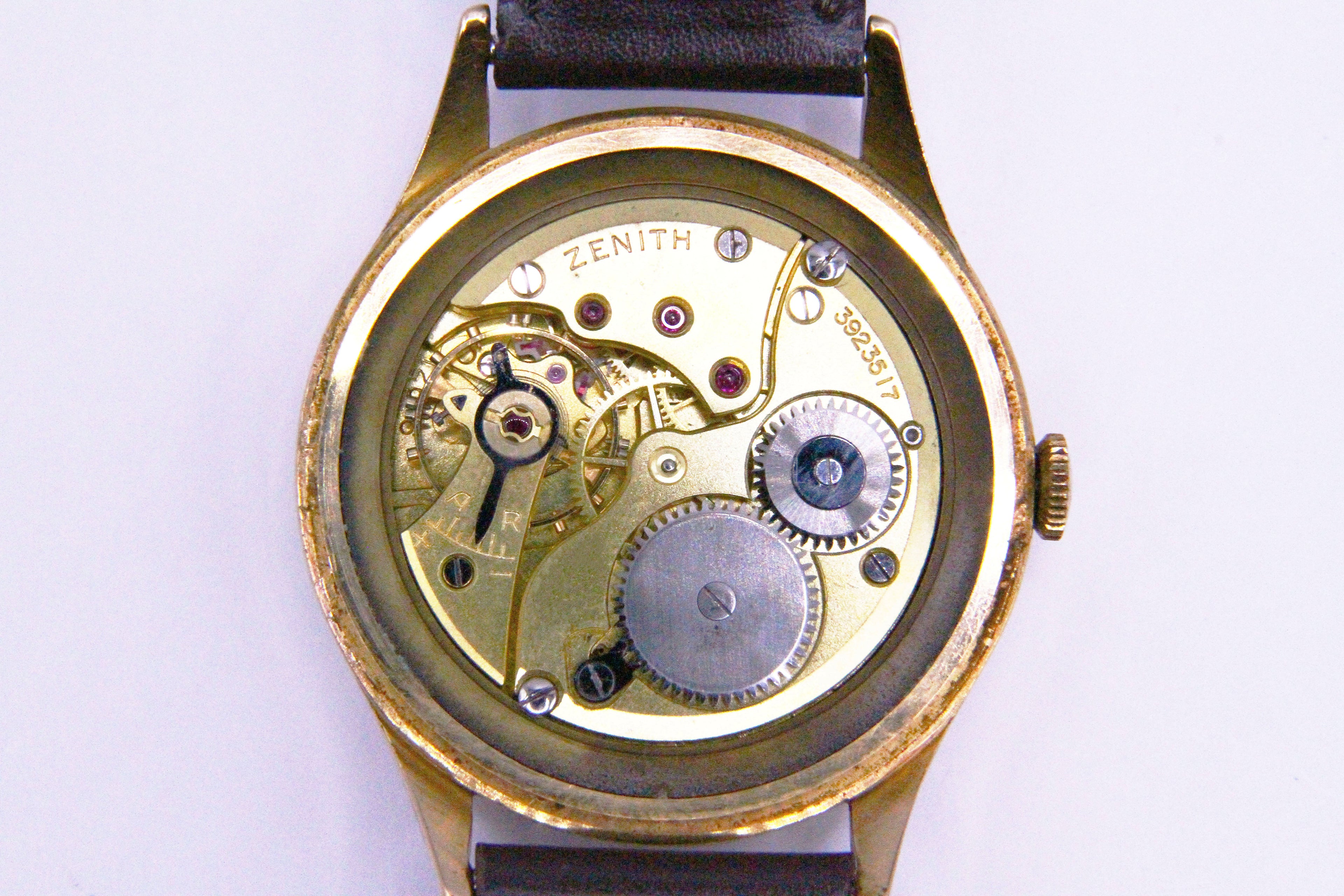 ゼニス クラシック スモールセコンド K18PG無垢 / Zenith Small Second Vintage Cal.126