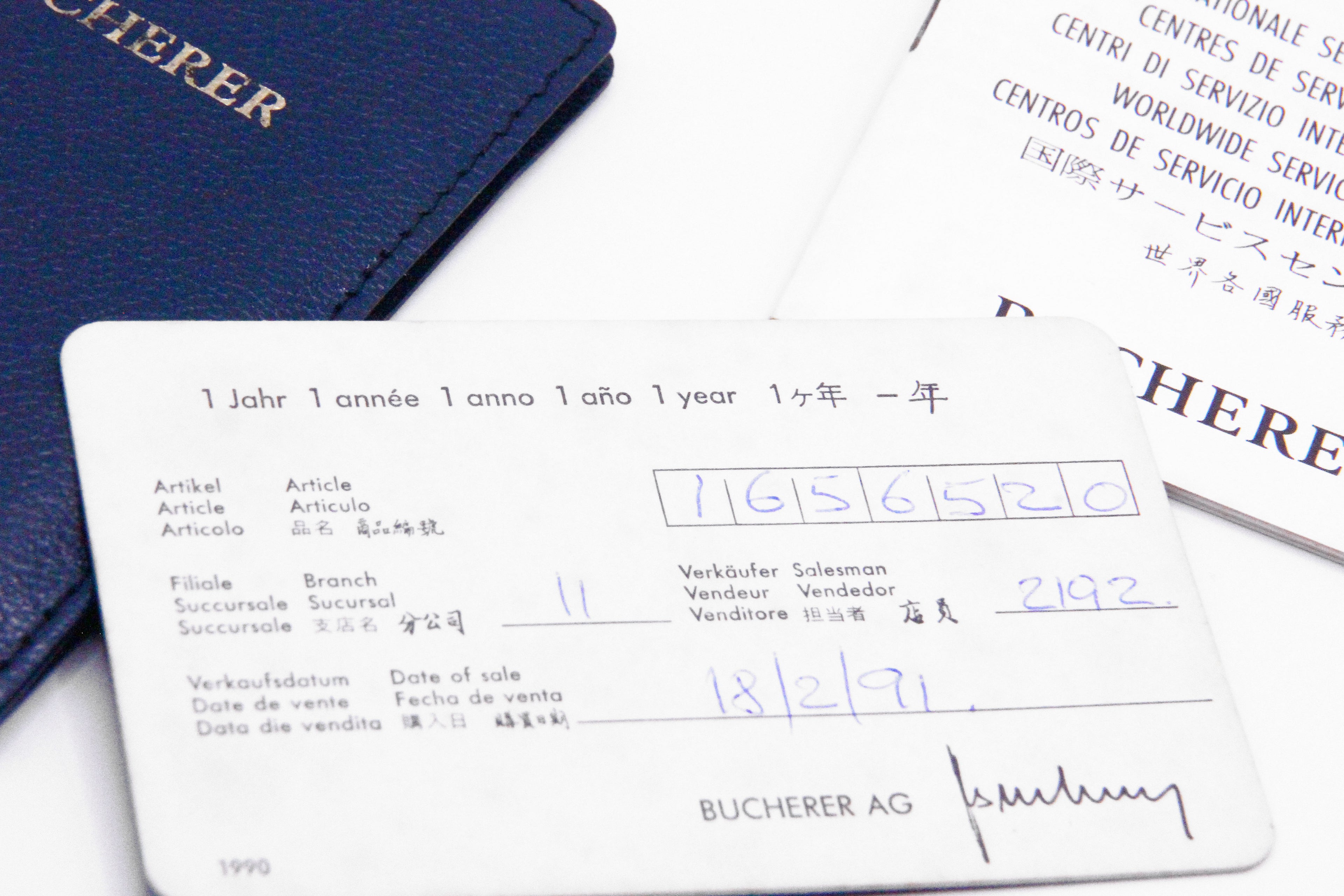 【商談中HOLD】ブヘラ サブプロフェッショナル 200M Ref.12987 / BUCHERER Sub Professional 200M