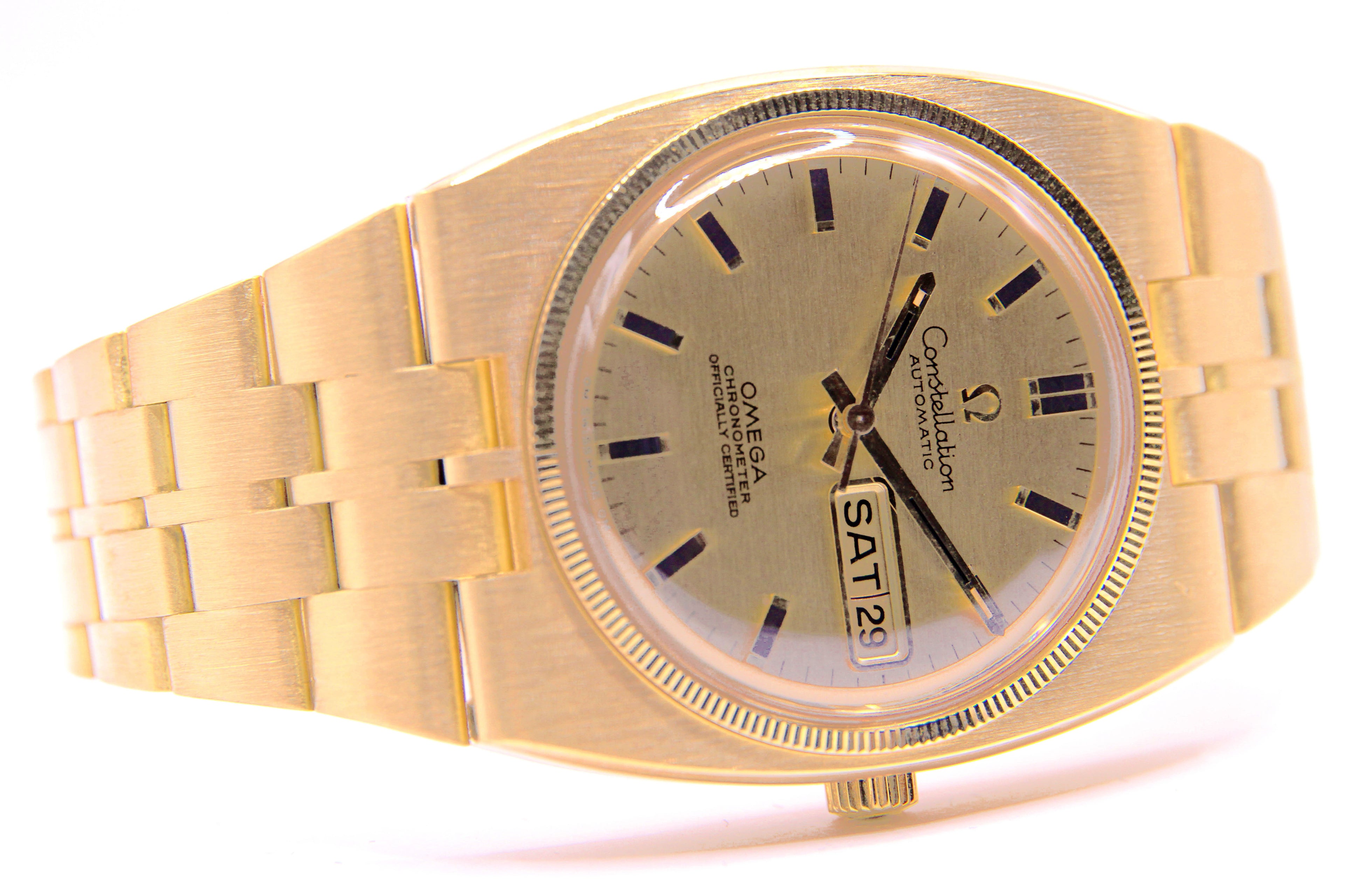 オメガ コンステレーション クロノメーター インテグレート / OMEGA Constellation chronometer integrator TV watch Ref.168.045-368.845