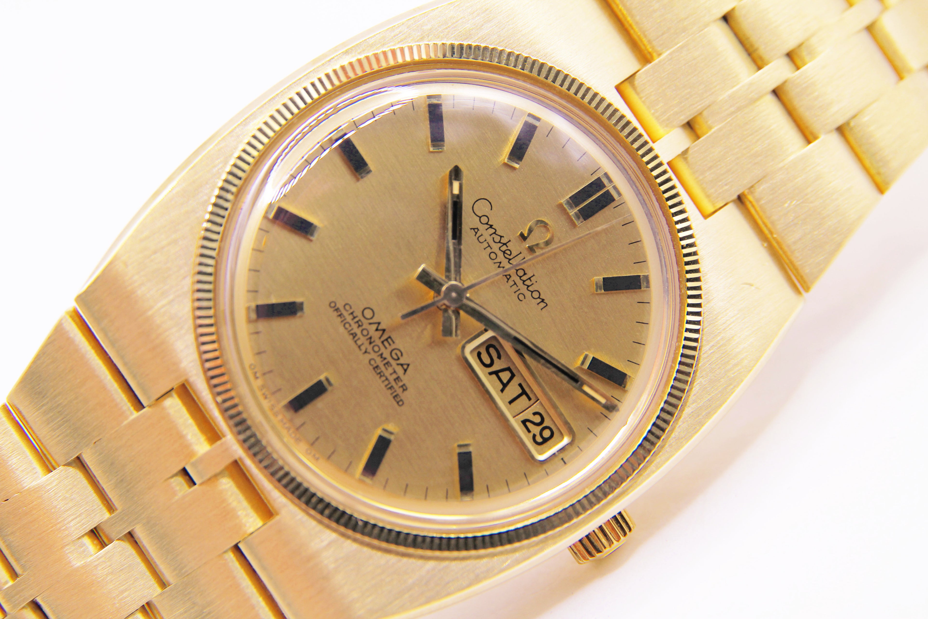 オメガ コンステレーション クロノメーター インテグレート / OMEGA Constellation chronometer integrator TV watch Ref.168.045-368.845