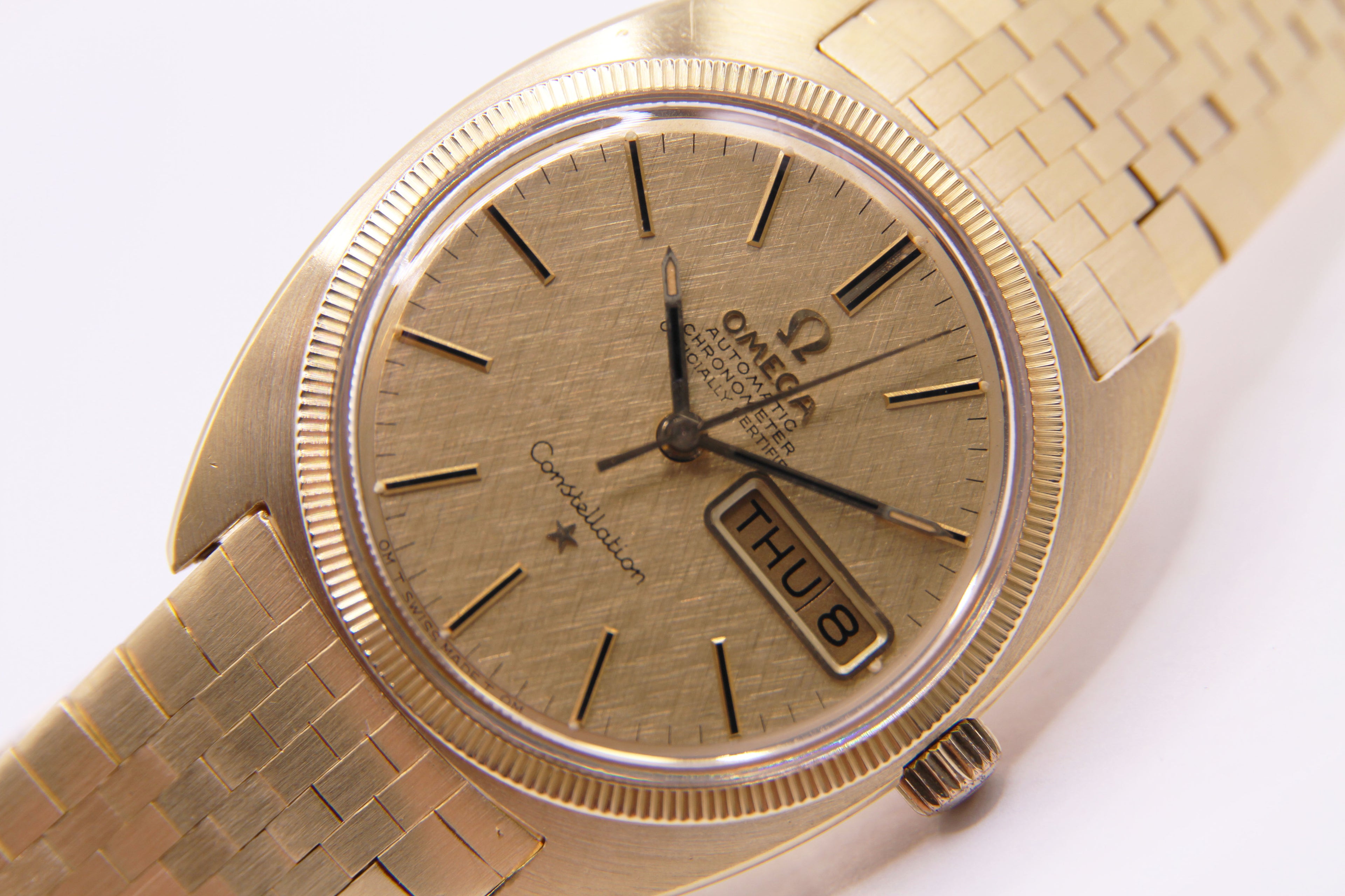 オメガ コンステレーション クロノメーター Cライン デイデイト / OMEGA Constellation chronometer C line Daydate Ref.168.029 Cal.751