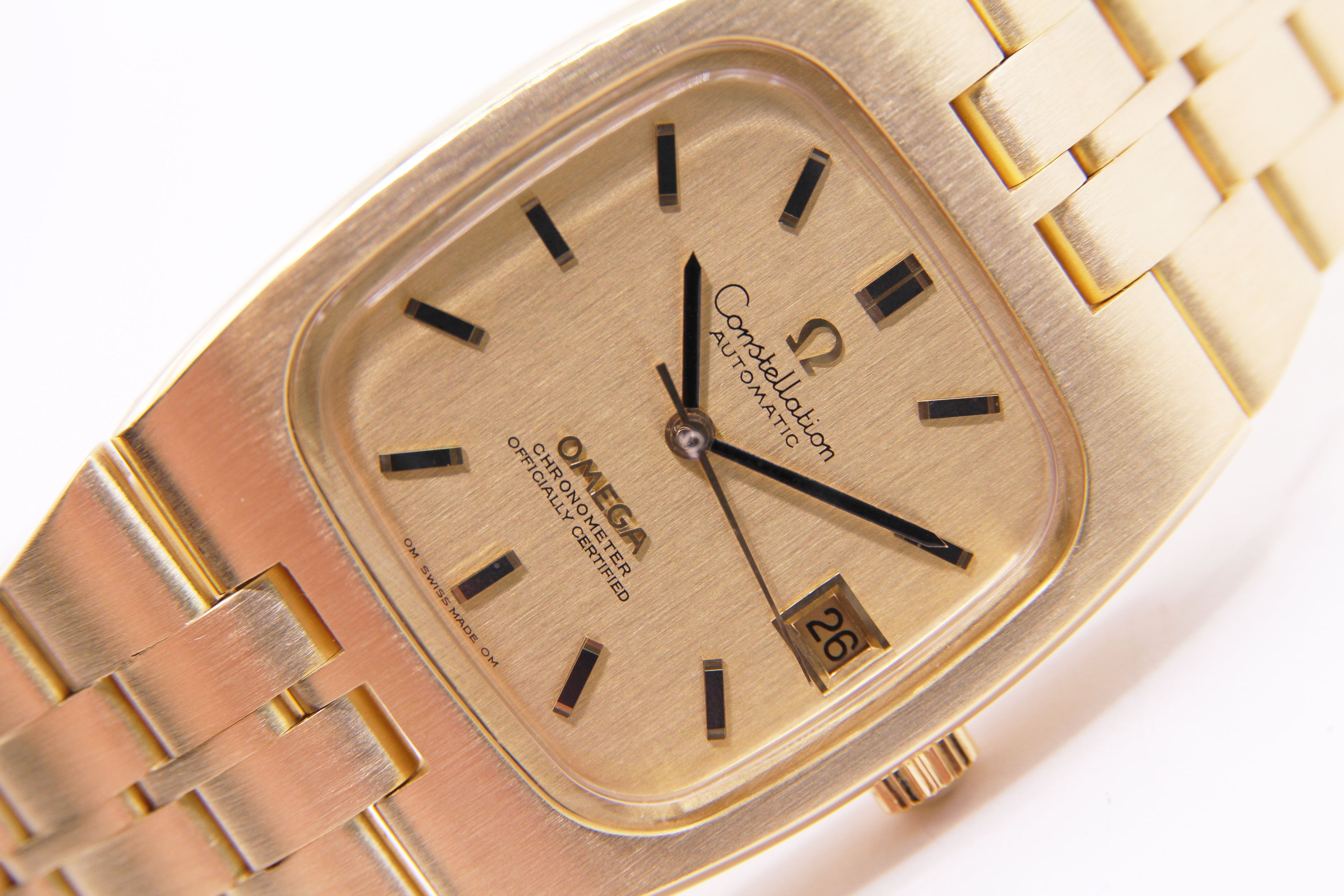 オメガ コンステレーション クロノメーター インテグレート テレビケース / OMEGA Constellation chronometer integrator TV watch