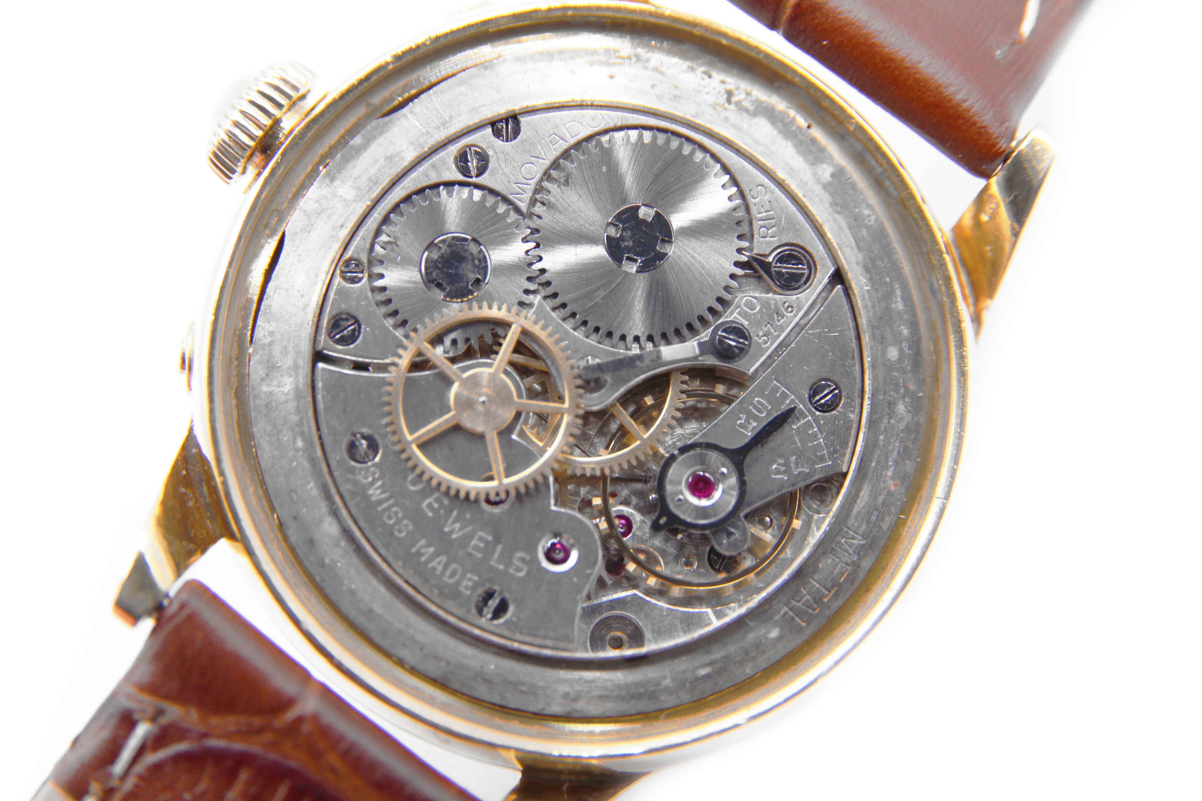 Tiffany&Co by MOVADO ポインターデイト トリプルカレンダー 18K無垢 Ref.4919 / Triple Calendar 18K Solid Gold 1950&