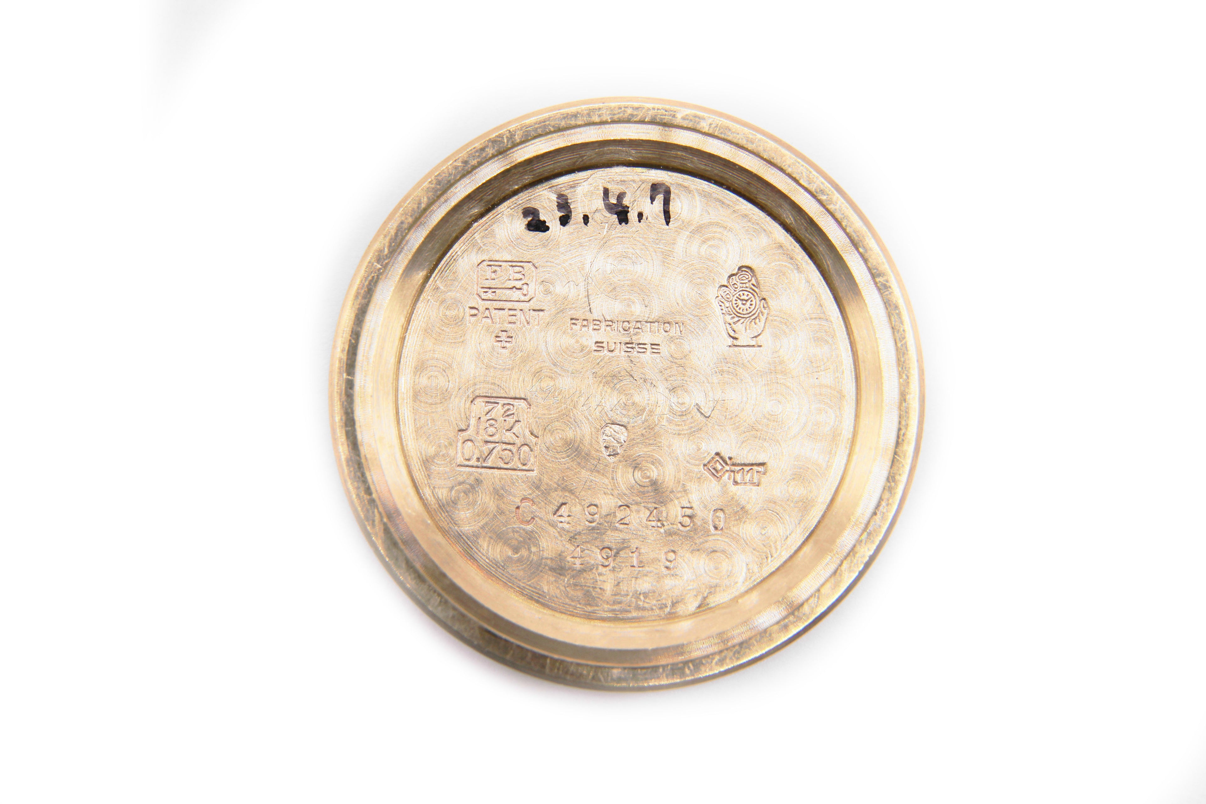 Tiffany&Co by MOVADO ポインターデイト トリプルカレンダー 18K無垢 Ref.4919 / Triple Calendar 18K Solid Gold 1950&