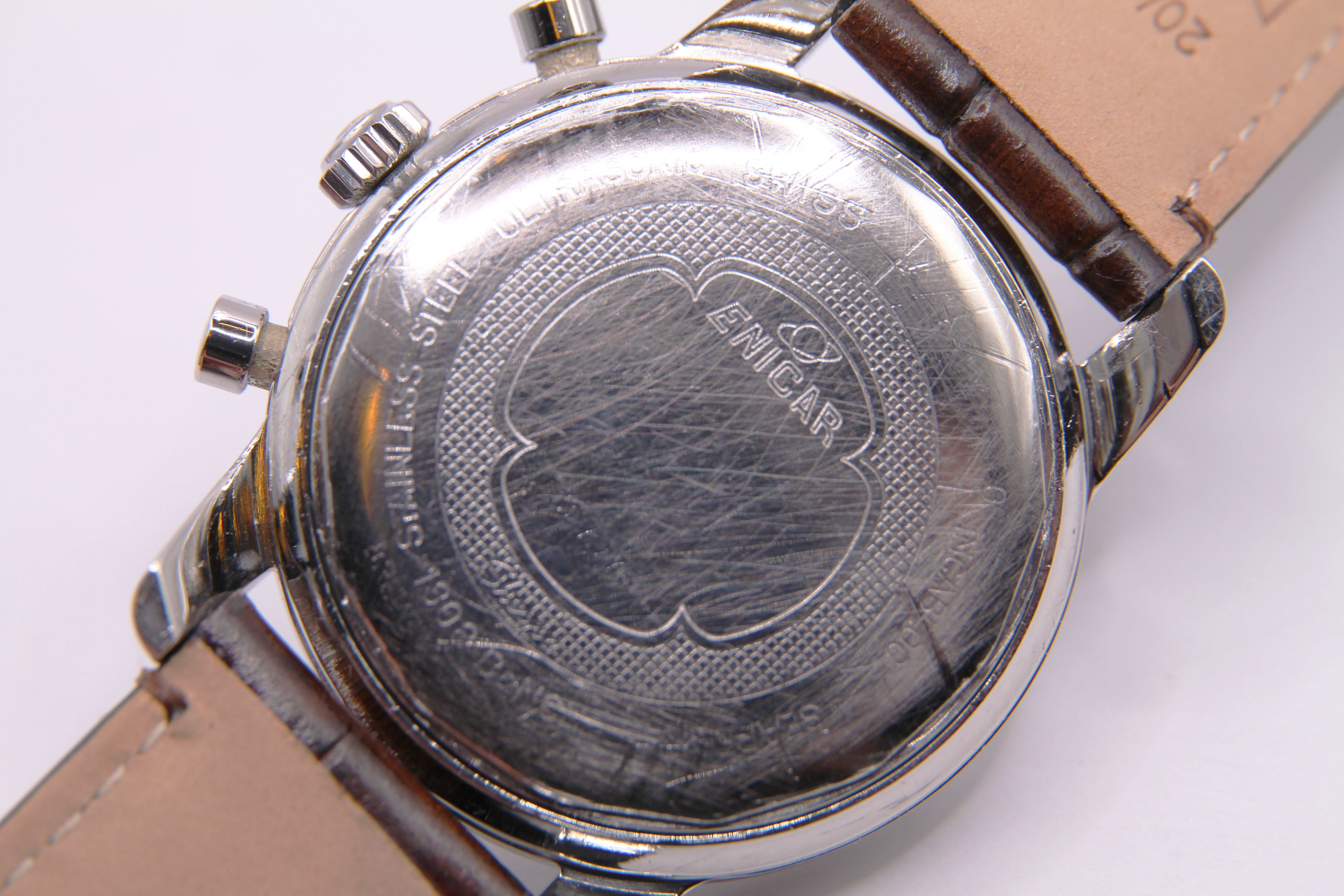 エニカ シェルパグラフ「マーク1C」 ジム・クラーク モデル 黒 / ENICAR Sherpa Graph &