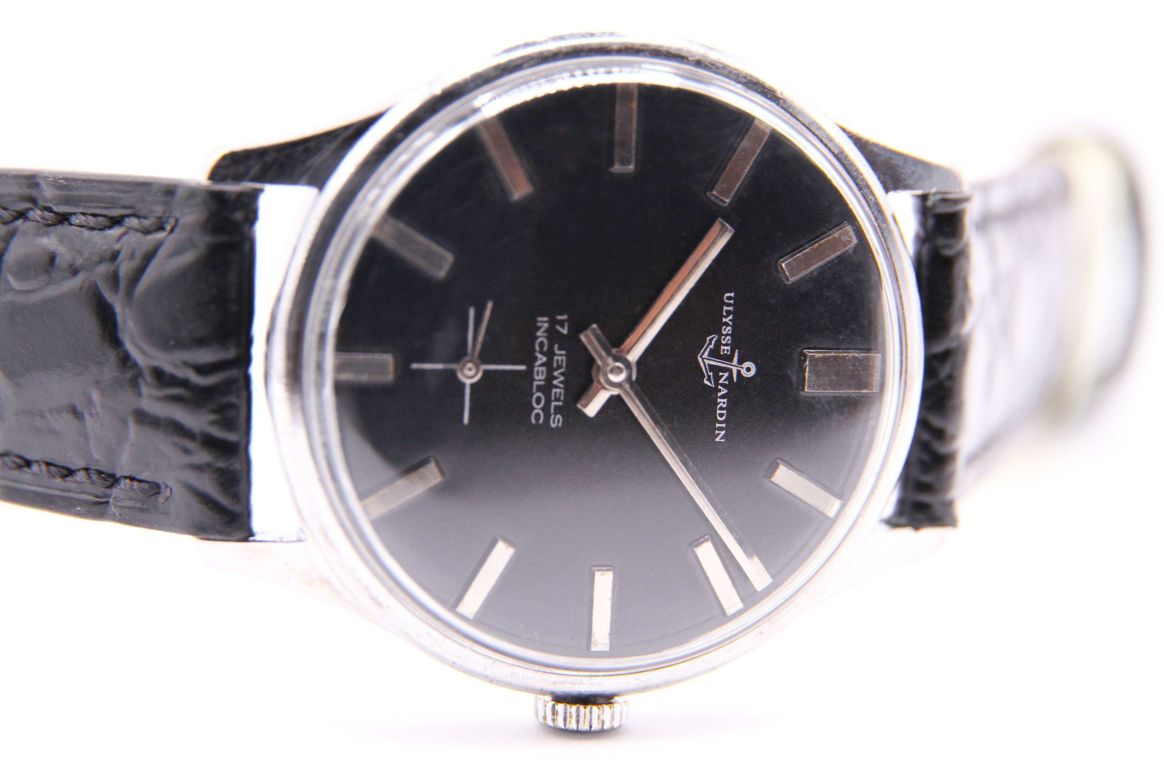 ユリスナルダン スモールセコンド ブラックマットダイヤル / ULYSSE NARDIN BLACK MATTE DIAL