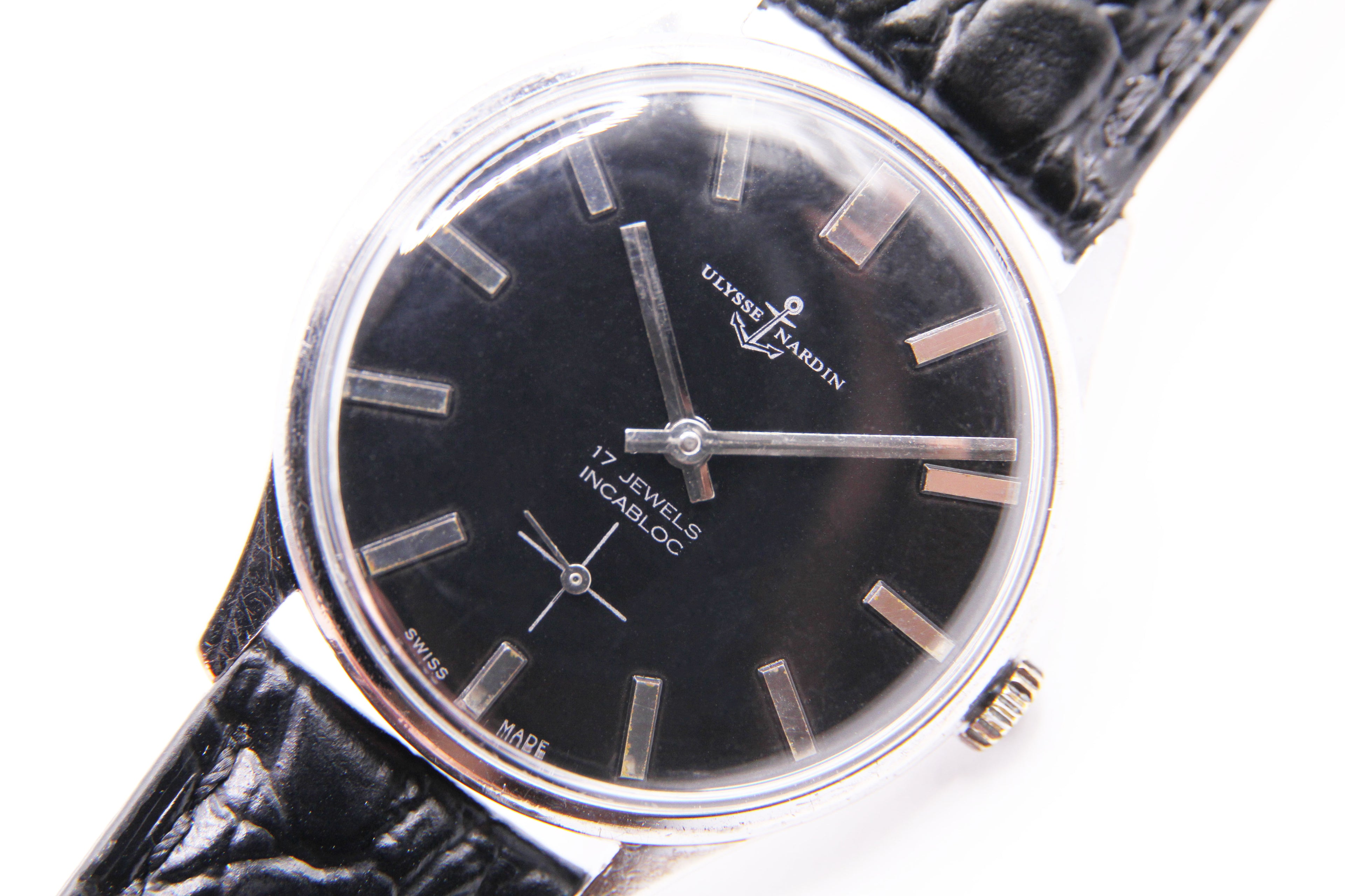 ユリスナルダン スモールセコンド ブラックマットダイヤル / ULYSSE NARDIN BLACK MATTE DIAL