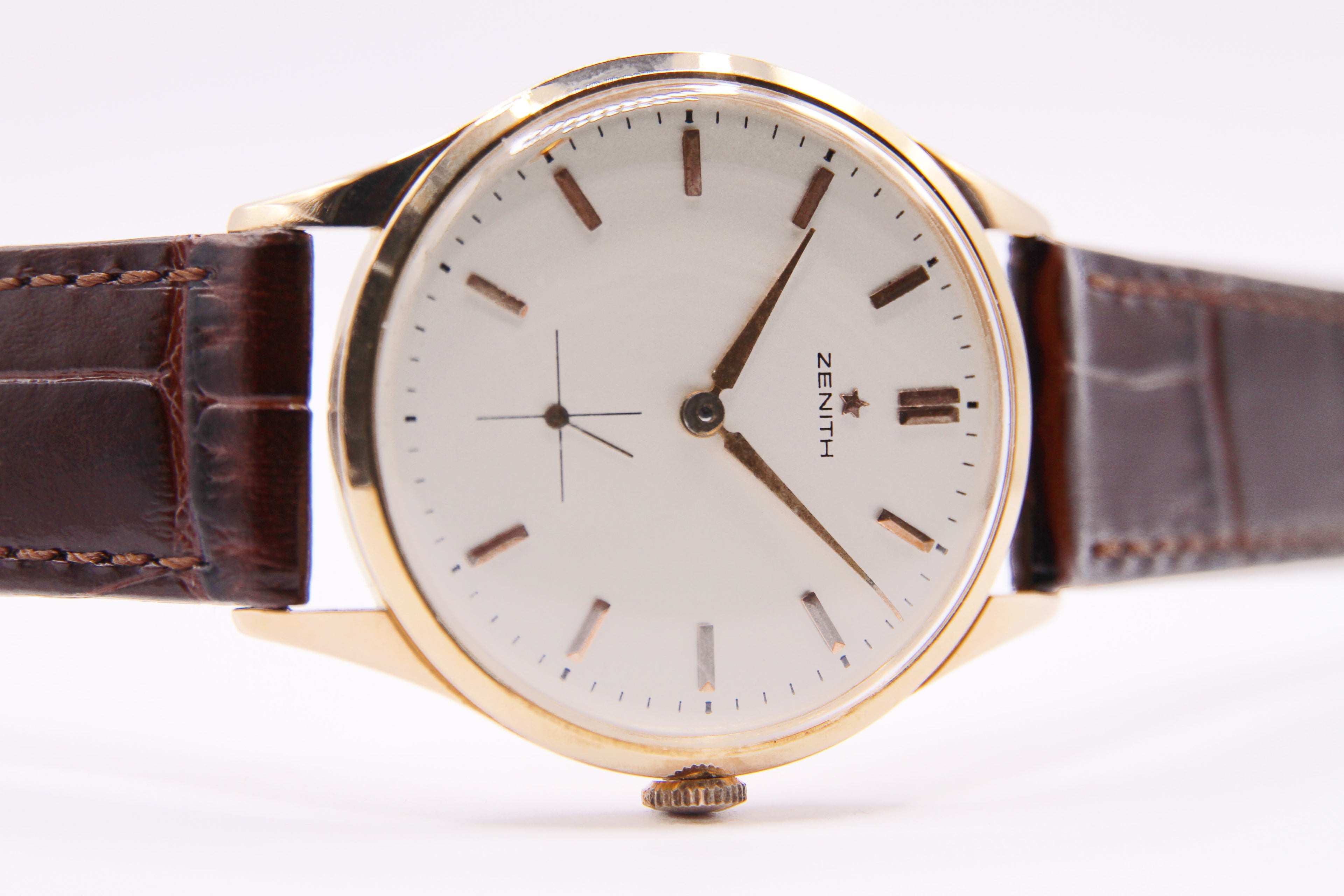 ゼニス クラシック スモールセコンド K18PG無垢 / Zenith Small Second Vintage Cal.126