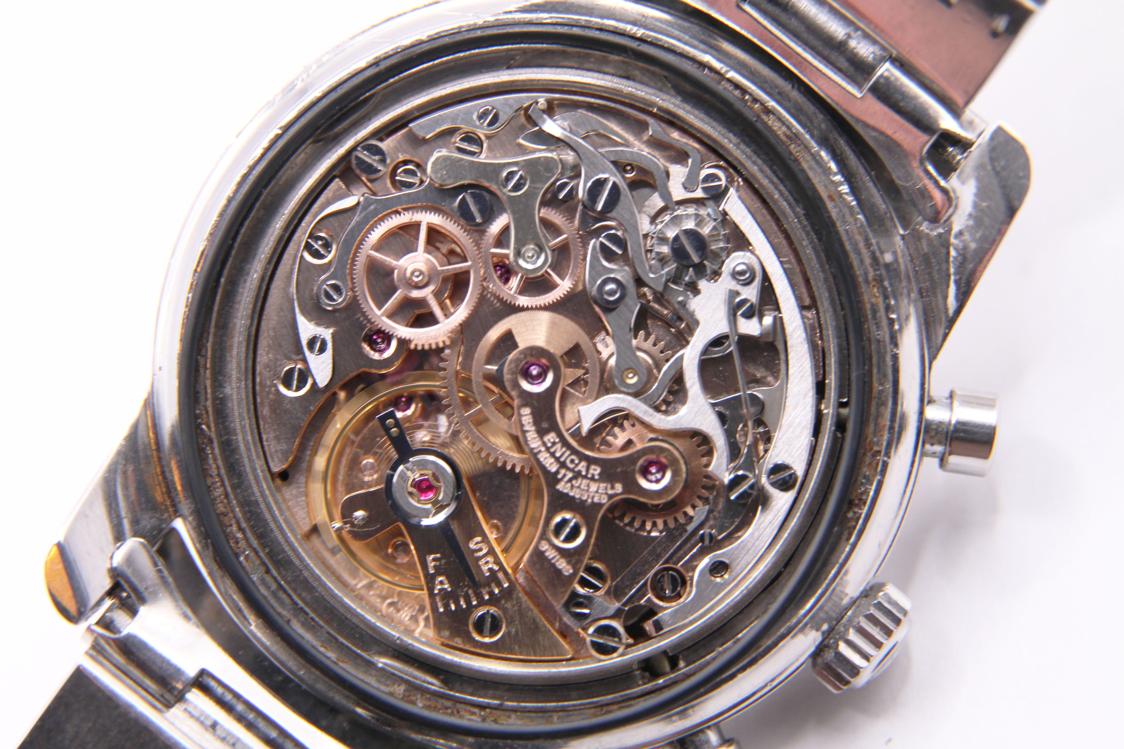 エニカ シェルパグラフ「マーク1B」 ジム・クラーク モデル 白 / ENICAR Sherpa Graph &