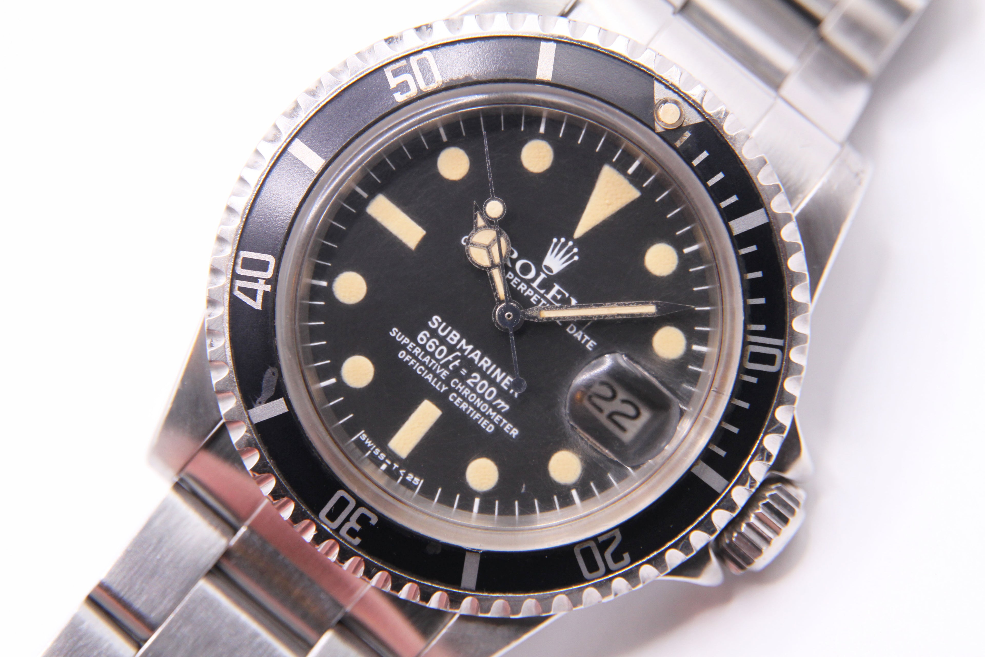 サブマリーナー フチなし 50番代 / ROLEX SUBMARINER Ref.1680