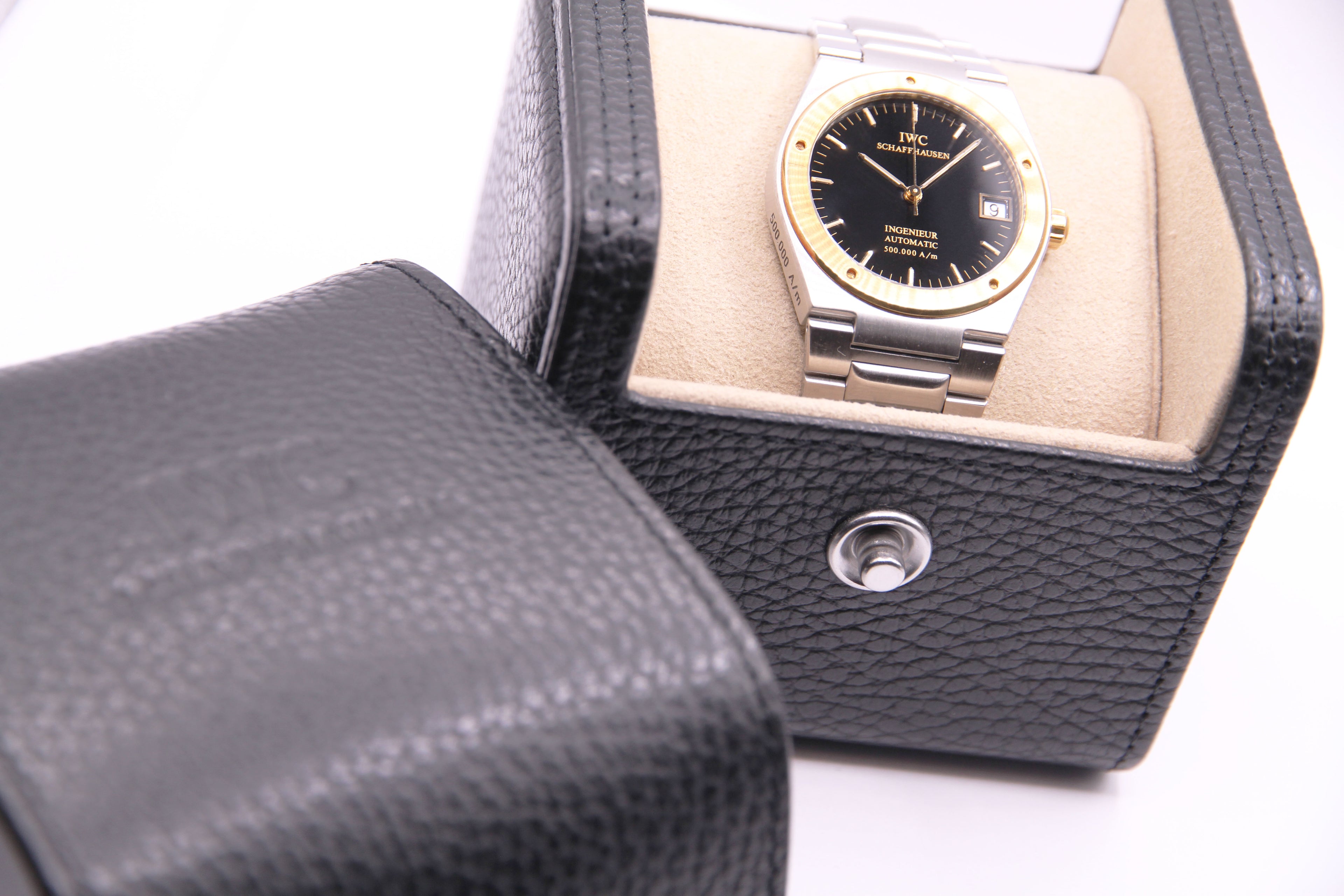 IWC インジュニア 500,000A/m 黒 / IWC INGENIEUR 500,000A/m Black Ref.IW3508