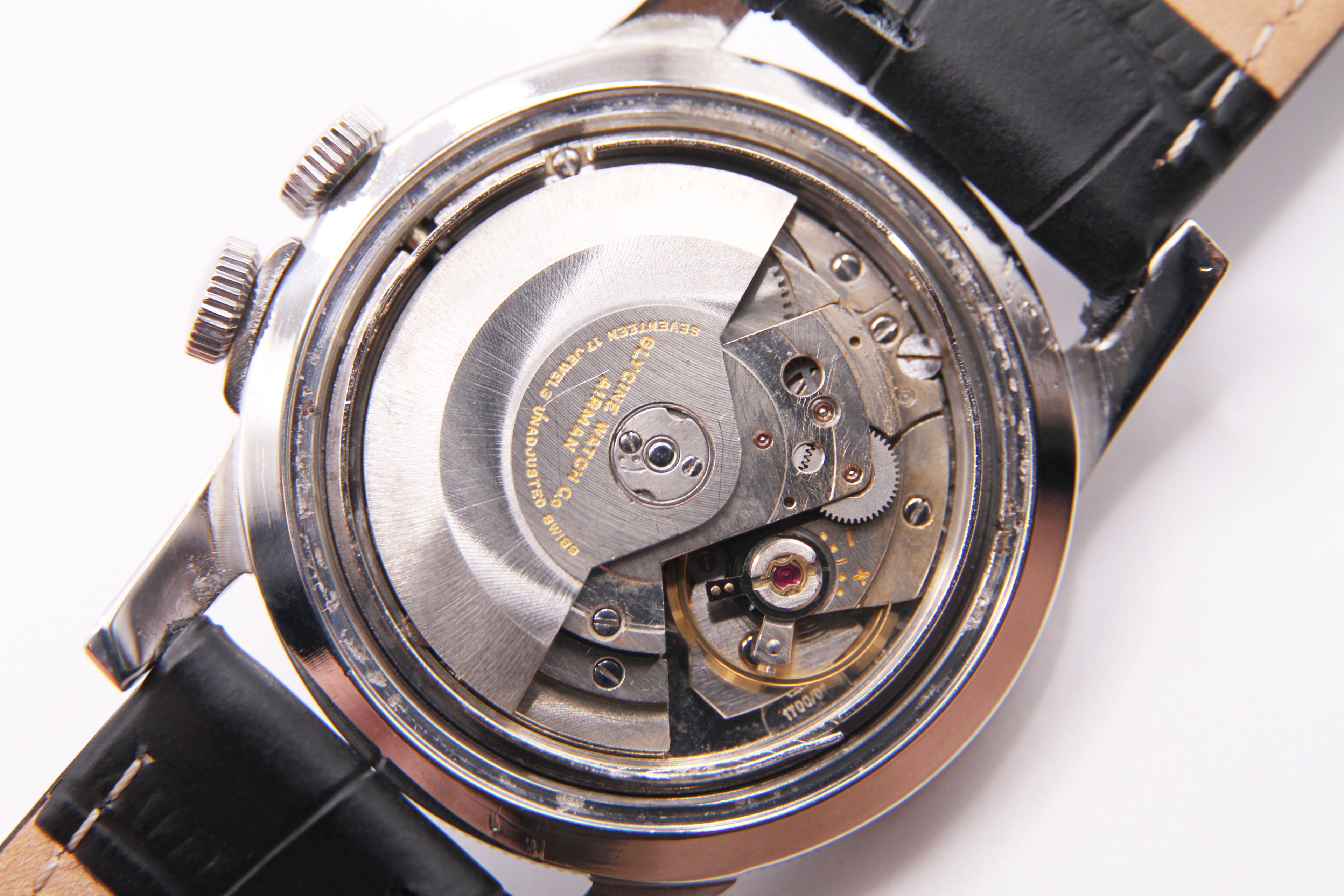 グライシン(グリシン) エアマン / GLYCINE AIRMAN 24H Military Watch PAT.314050 Cal.AS1700/01