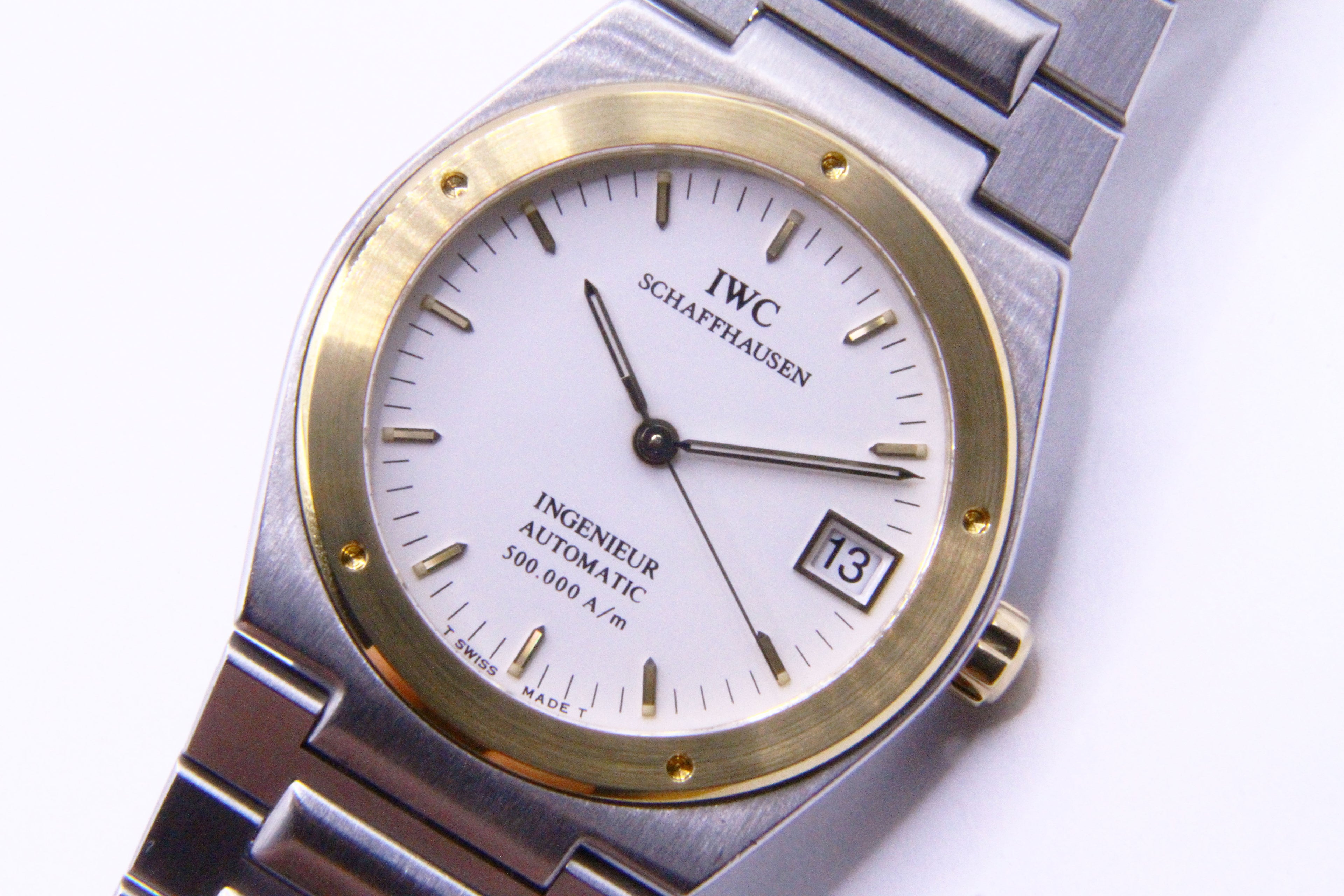IWC インジュニア 500,000A/M 白 / IWC INGENIEUR 500,000A/M REF.IW3508