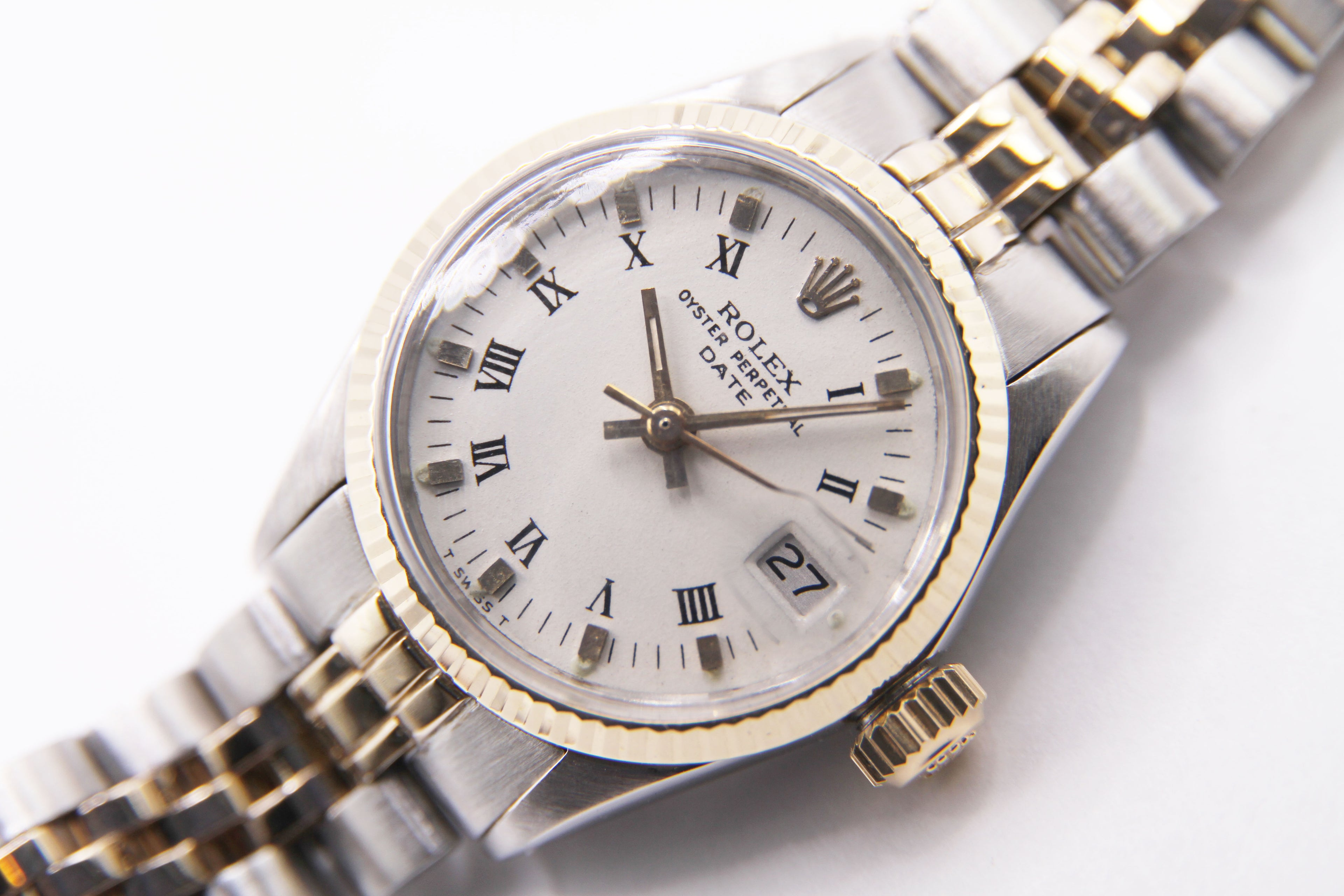 ロレックス オイスターパーペチュアルデイト ローマンインデックス / ROLEX Perpetual DATE Ref.6517