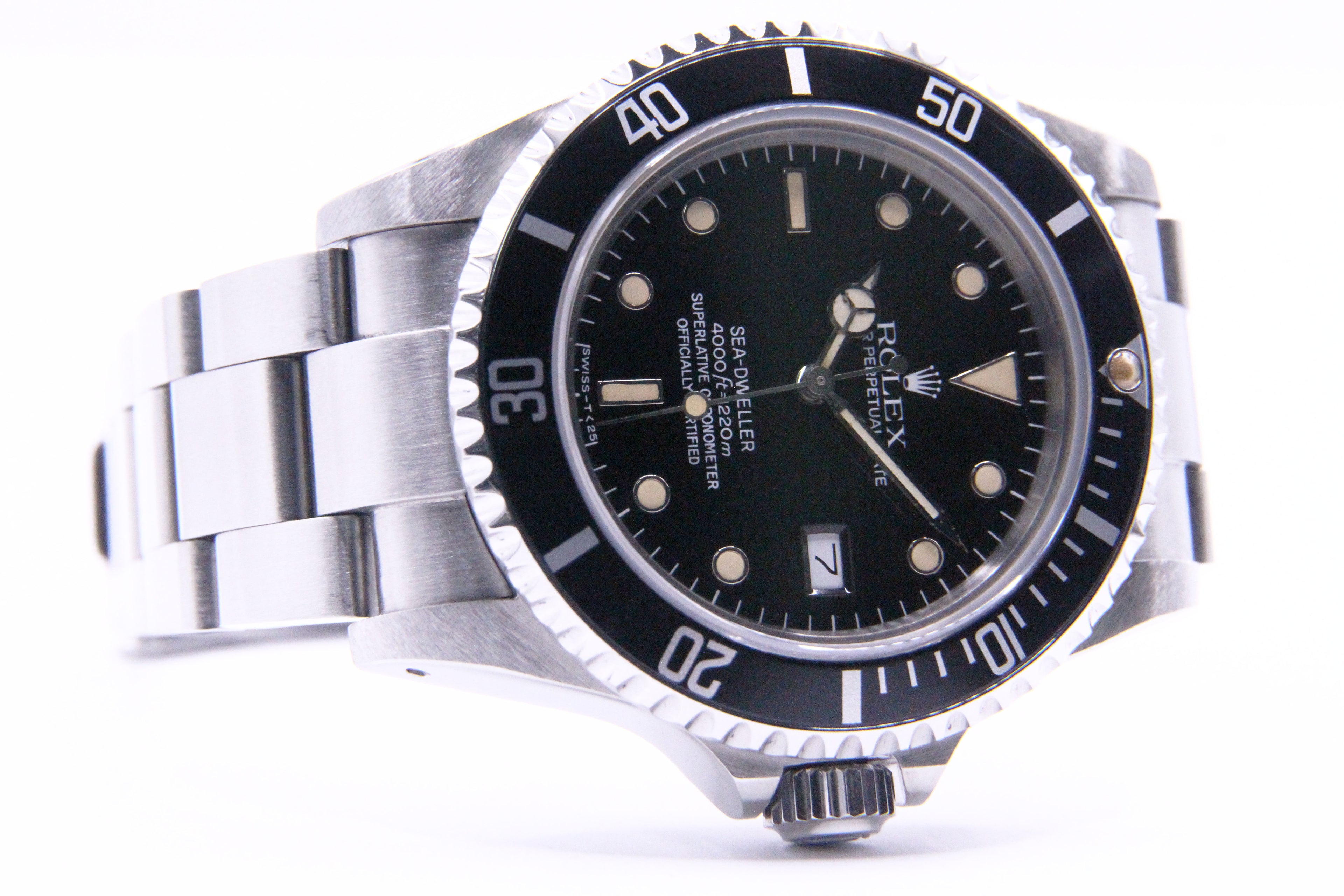 ロレックス シードゥエラー トリプルシックス オールトリチウム フチあり / ROLEX SEA-DWELLER Ref.16660