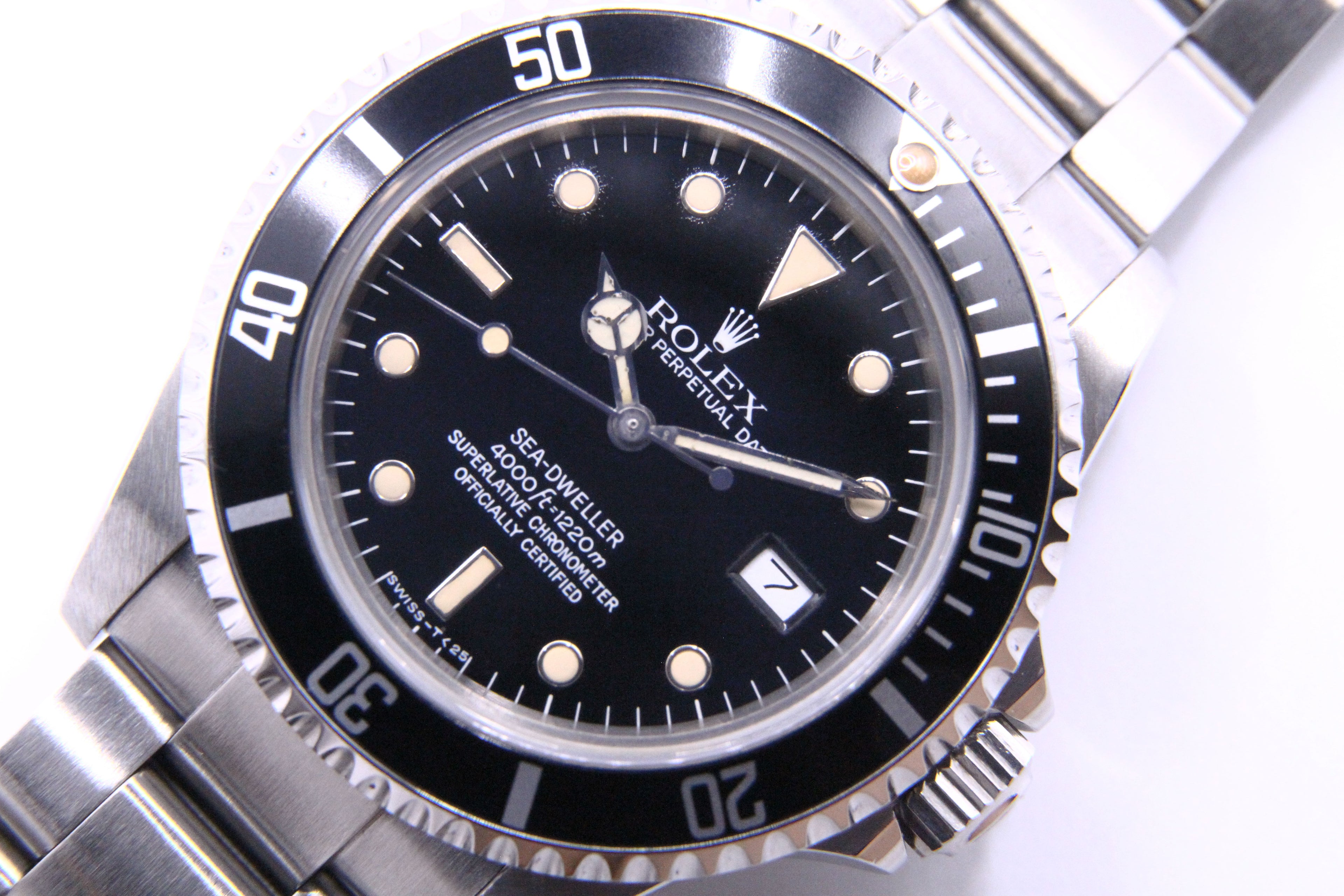 ロレックス シードゥエラー トリプルシックス オールトリチウム フチあり / ROLEX SEA-DWELLER Ref.16660