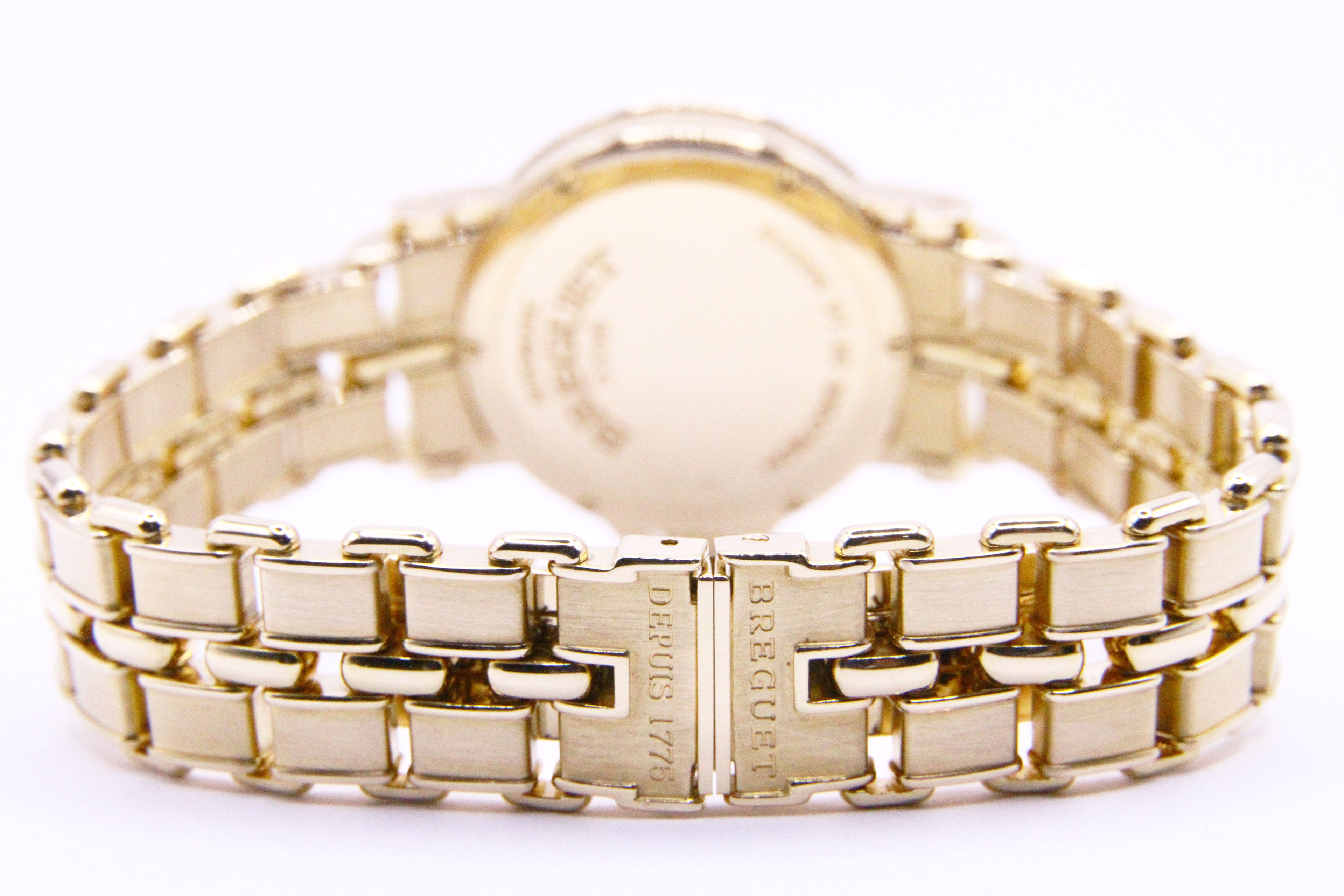 ブレゲ マリーン I 金無垢 レディースサイズ / BREGUET MARINE I K18 YELLOWGOLD Ref.8400BA/12/A40