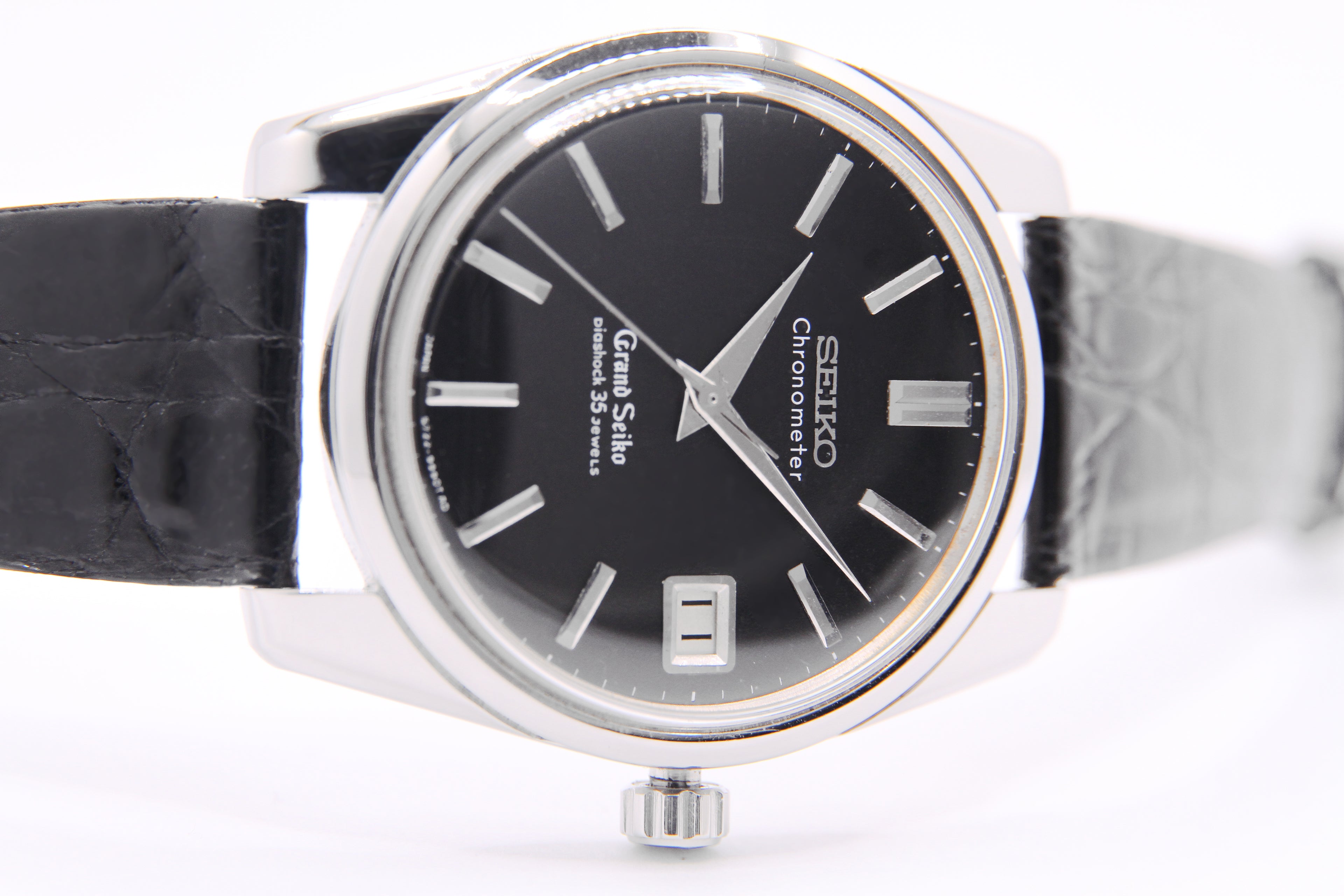 グランドセイコー 2ndモデル 後期 セルフデーター マットブラック / GRAND SEIKO SELFDATER 2nd MODEL Ref.5722-9990 Cal.5722B