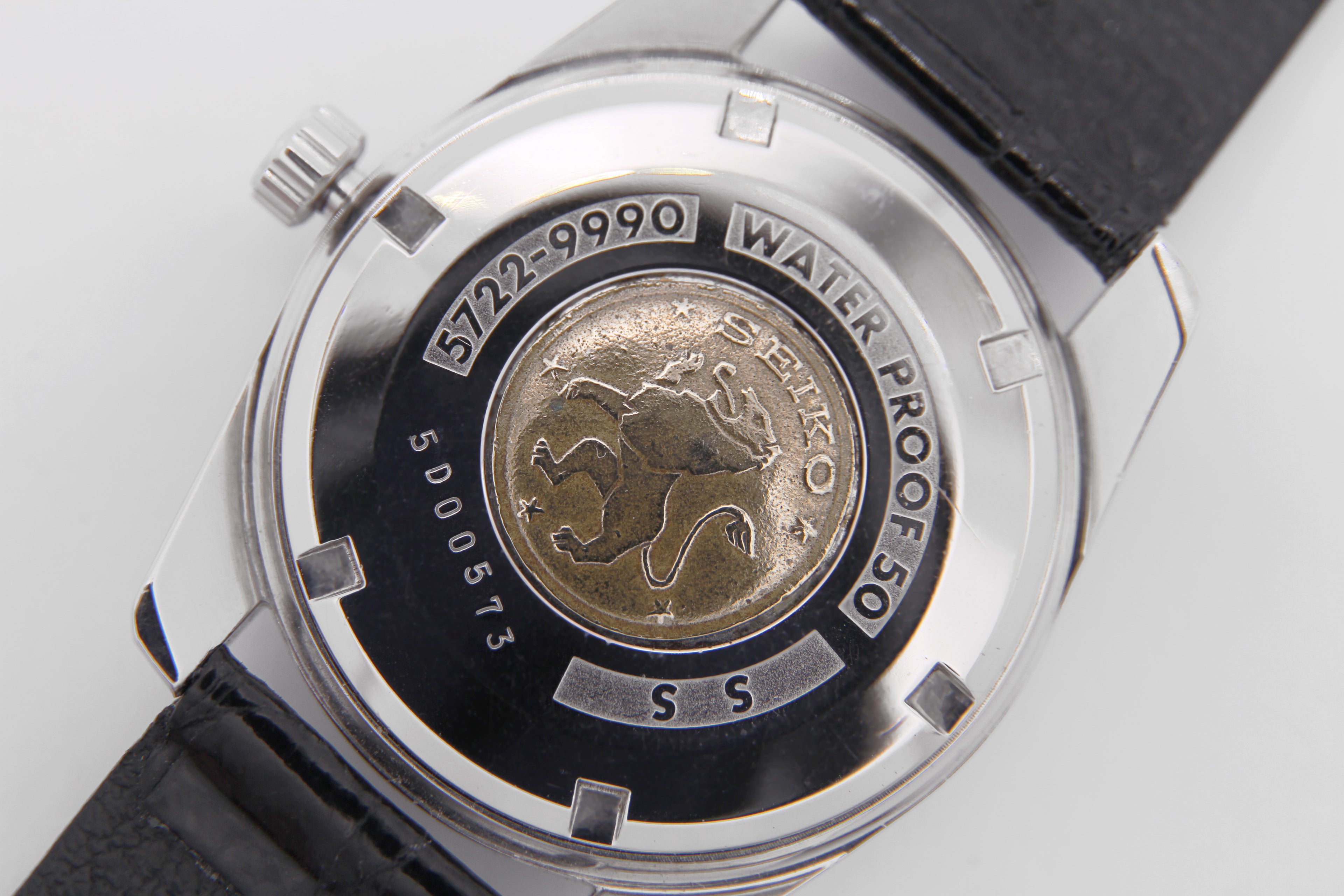 グランドセイコー 2ndモデル 後期 セルフデーター マットブラック / GRAND SEIKO SELFDATER 2nd MODEL Ref.5722-9990 Cal.5722B