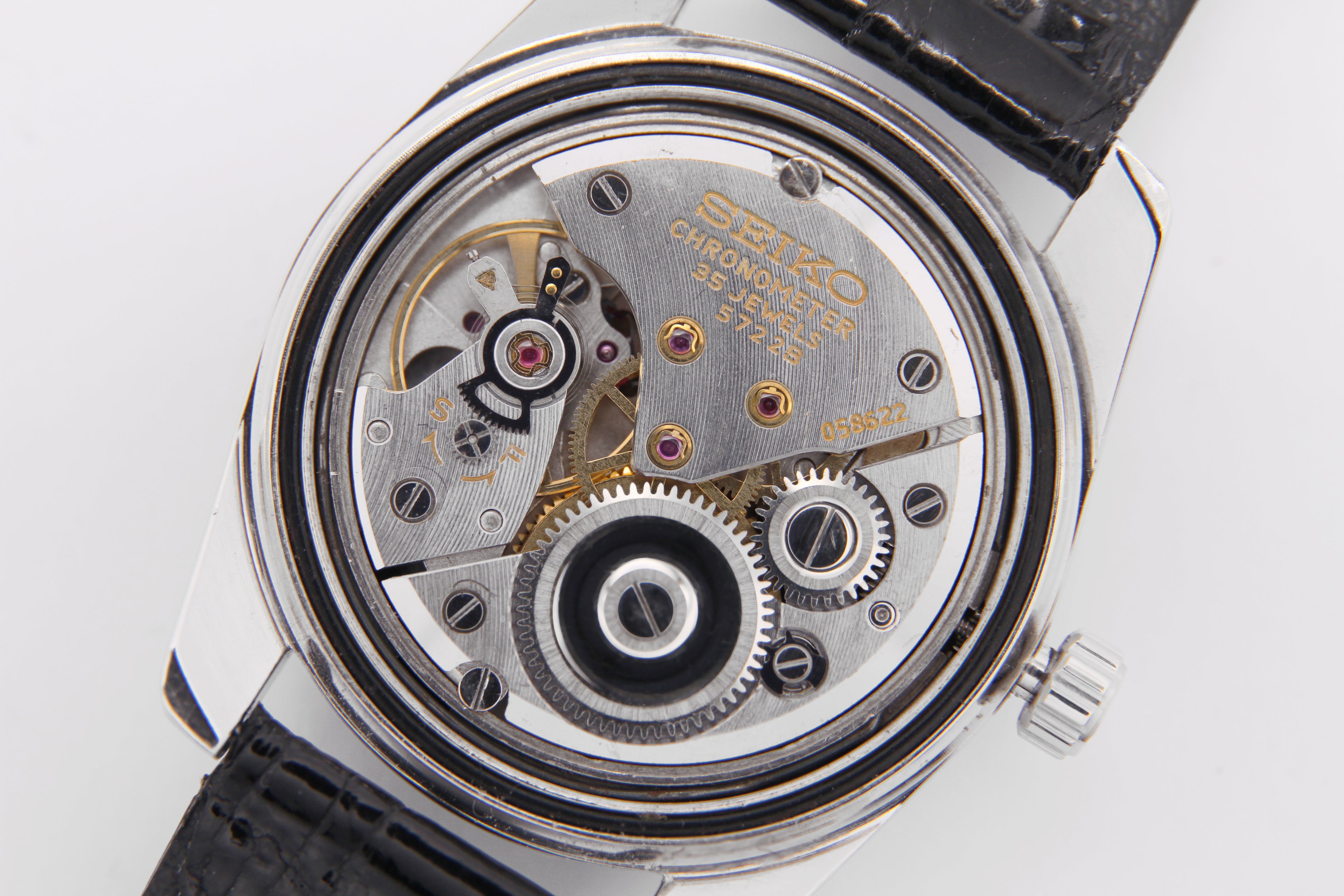 グランドセイコー 2ndモデル 後期 セルフデーター マットブラック / GRAND SEIKO SELFDATER 2nd MODEL Ref.5722-9990 Cal.5722B