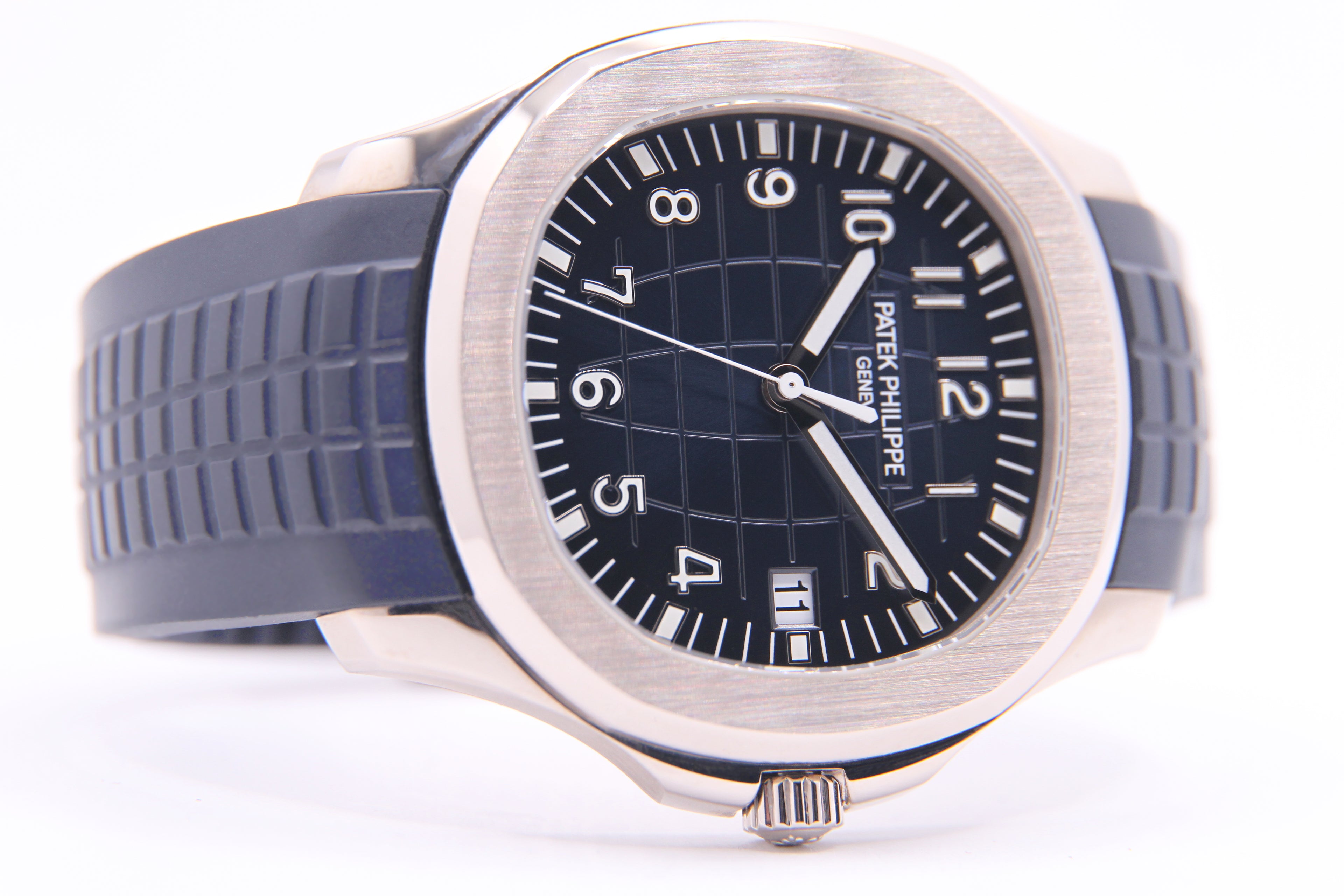 パテックフィリップ アクアノート 誕生20周年記念モデル 青 / PATEK PHILIPPE AQUANAUT Ref.5168G-001 Cal.324SC