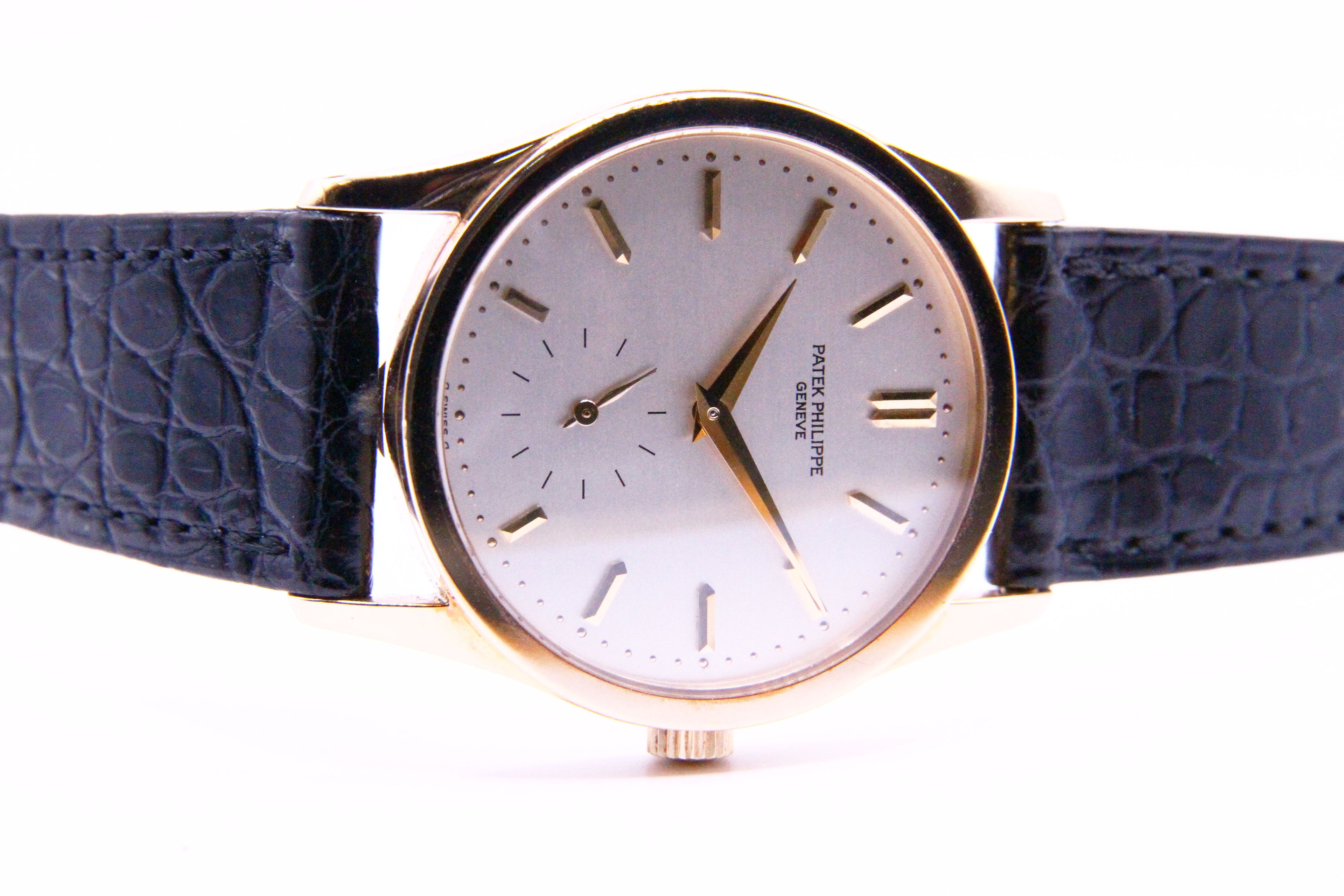 パテックフィリップ カラトラバ ローズゴールド シルバー文字盤 / Calatrava Silver Ref.3796R