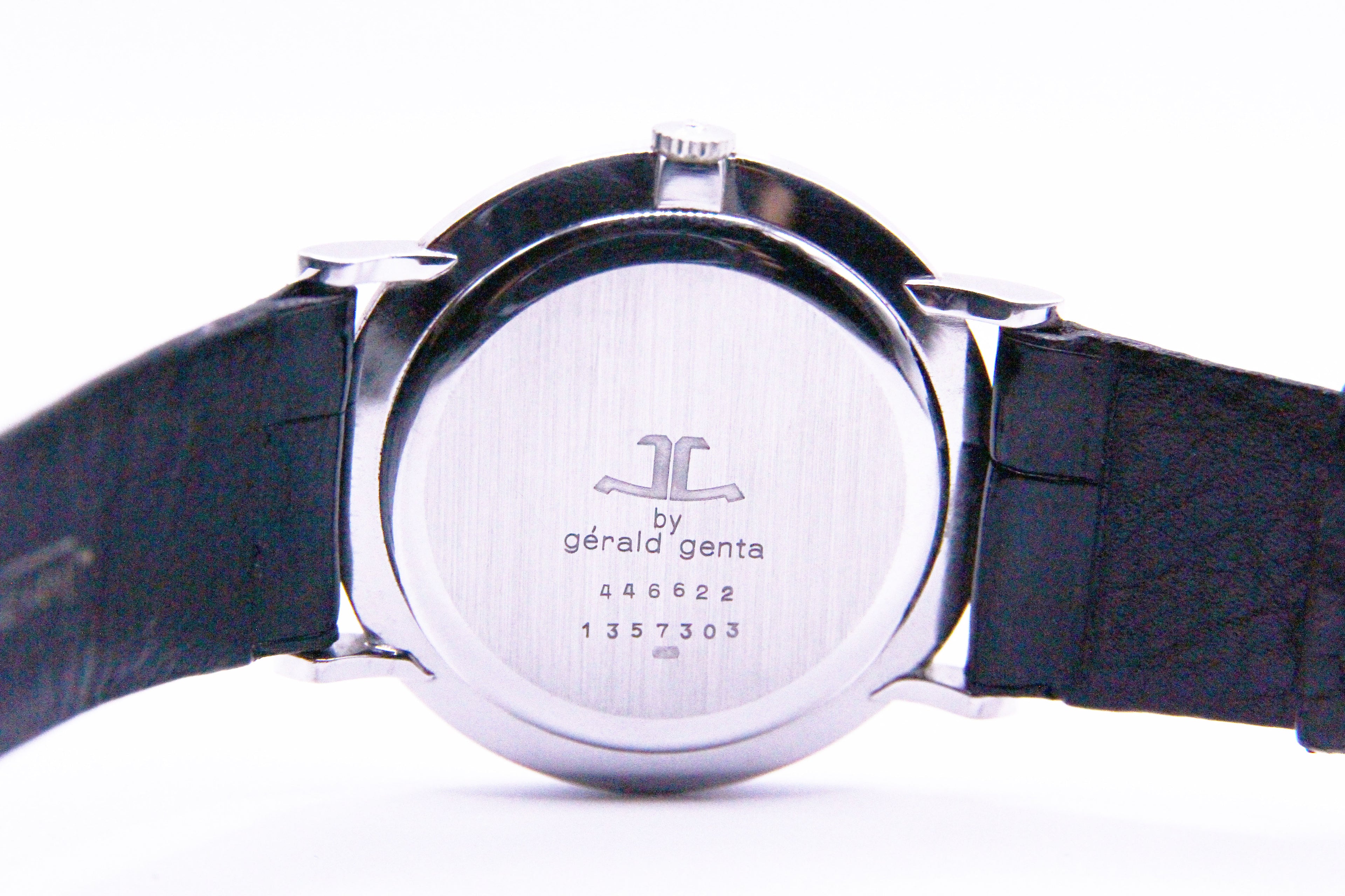 ジャガールクルト by ジェラルドジェンタ K18WG無垢 / Jaeger Lecoultre by Gerald Genta Cal.P838