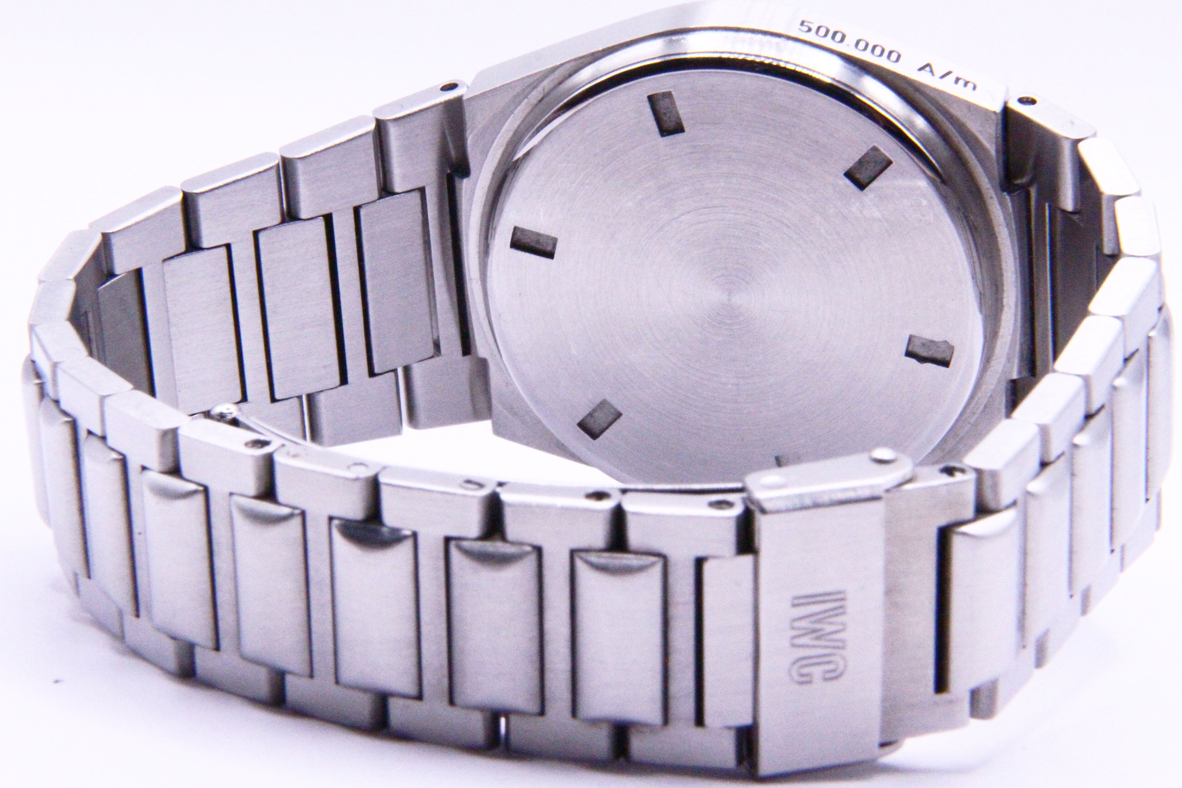 IWC インジュニア 500,000A/m 黒 / IWC INGENIEUR 500,000A/m Black Ref.IW3508