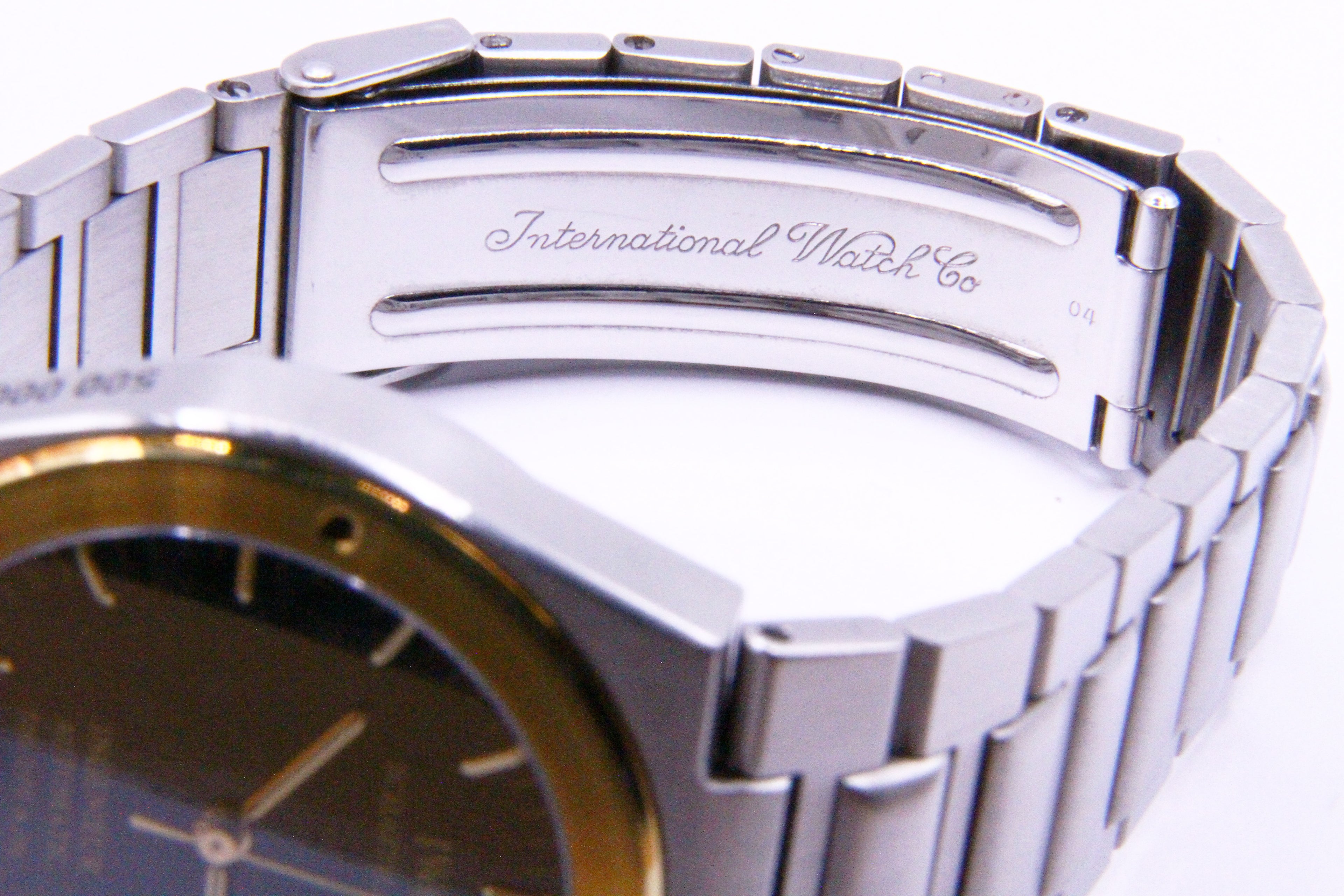 IWC インジュニア 500,000A/m 黒 / IWC INGENIEUR 500,000A/m Black Ref.IW3508