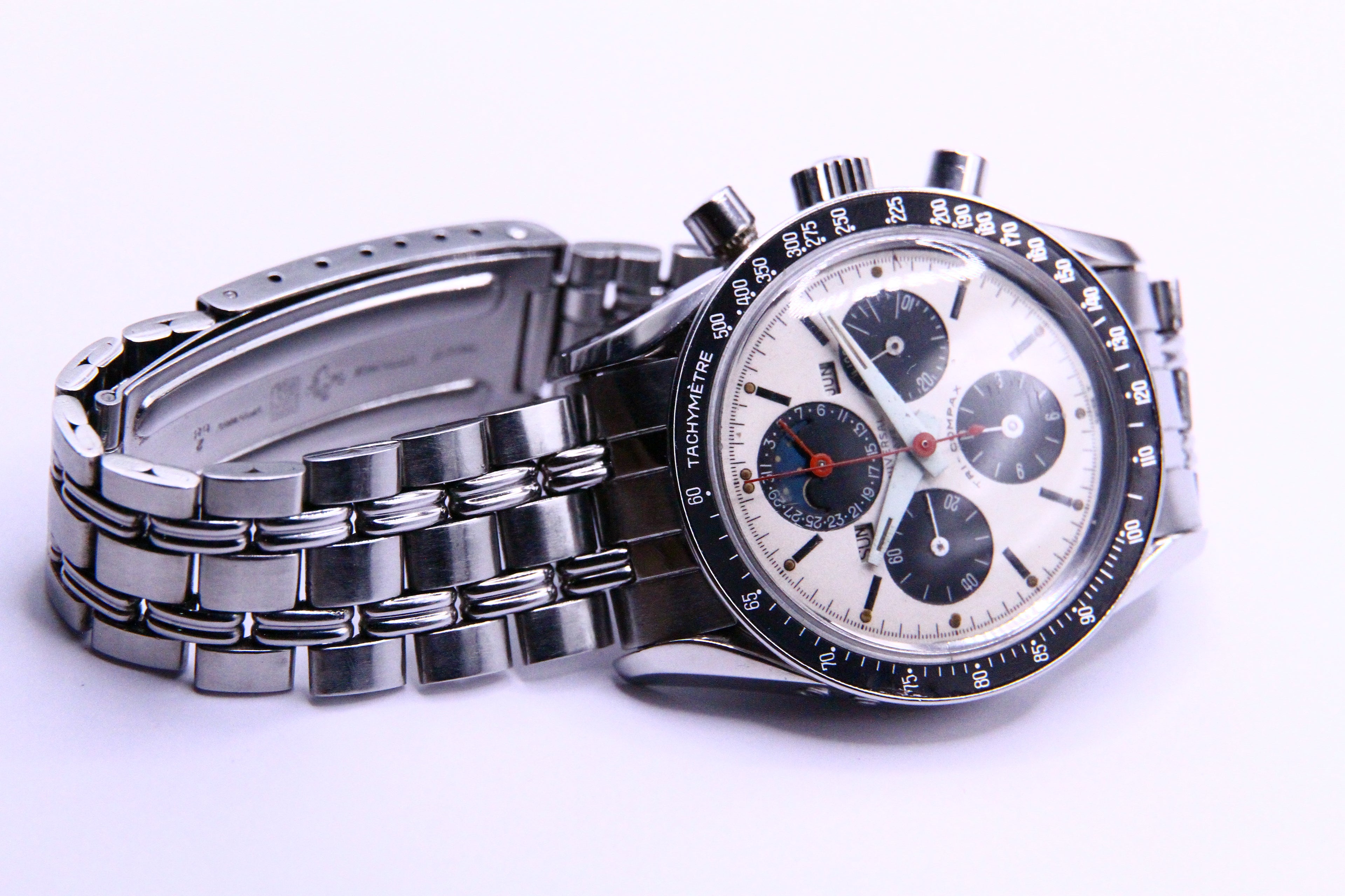 トリコンパックス "エリッククラプトン スノウハンズ" / Tri-Compax "Eric Clapton snowhands" Ref.881101/01