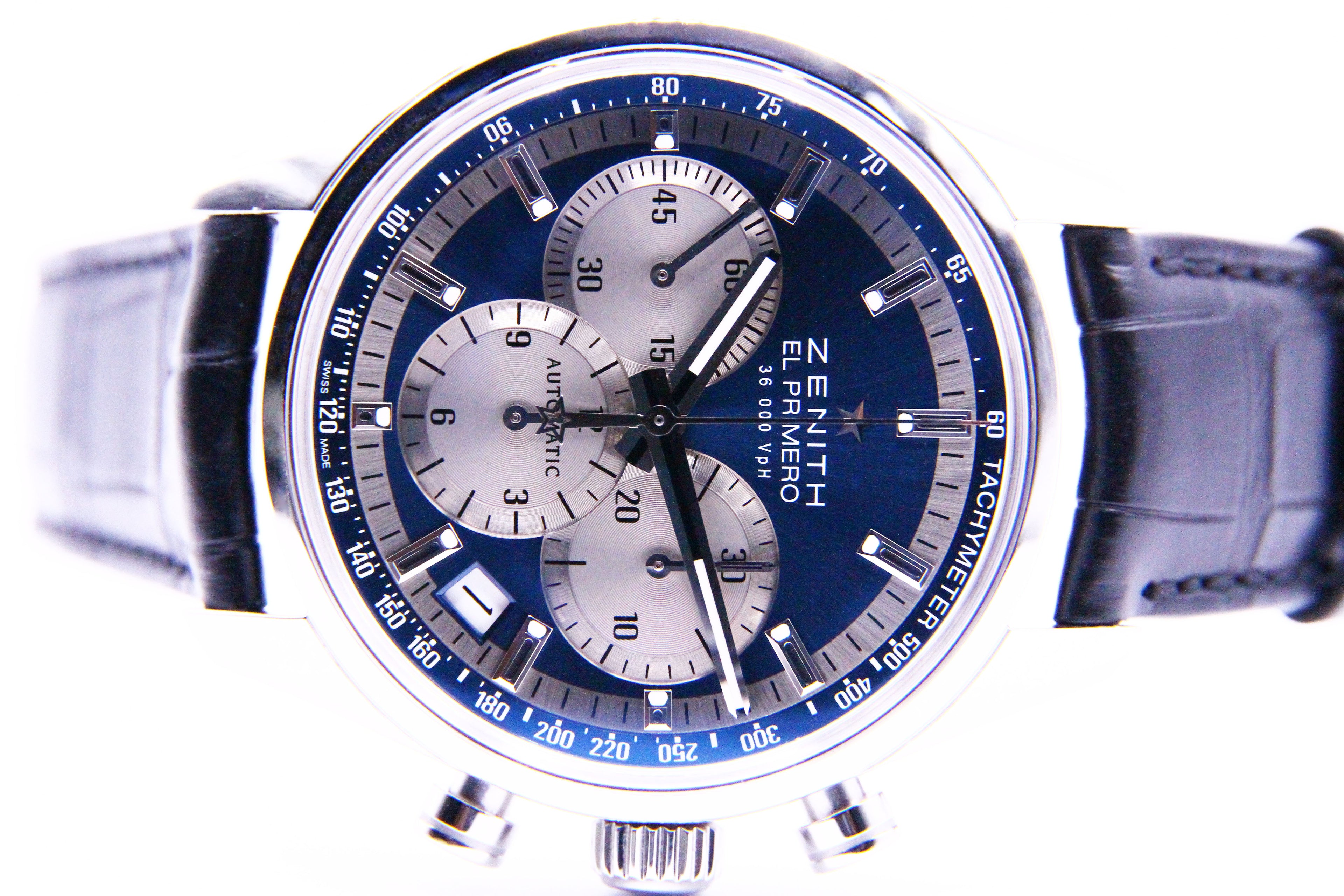 ゼニス エル・プリメロ 青 / ZENITH El Primero Blue Ref. 03.2150.400/51.C705
