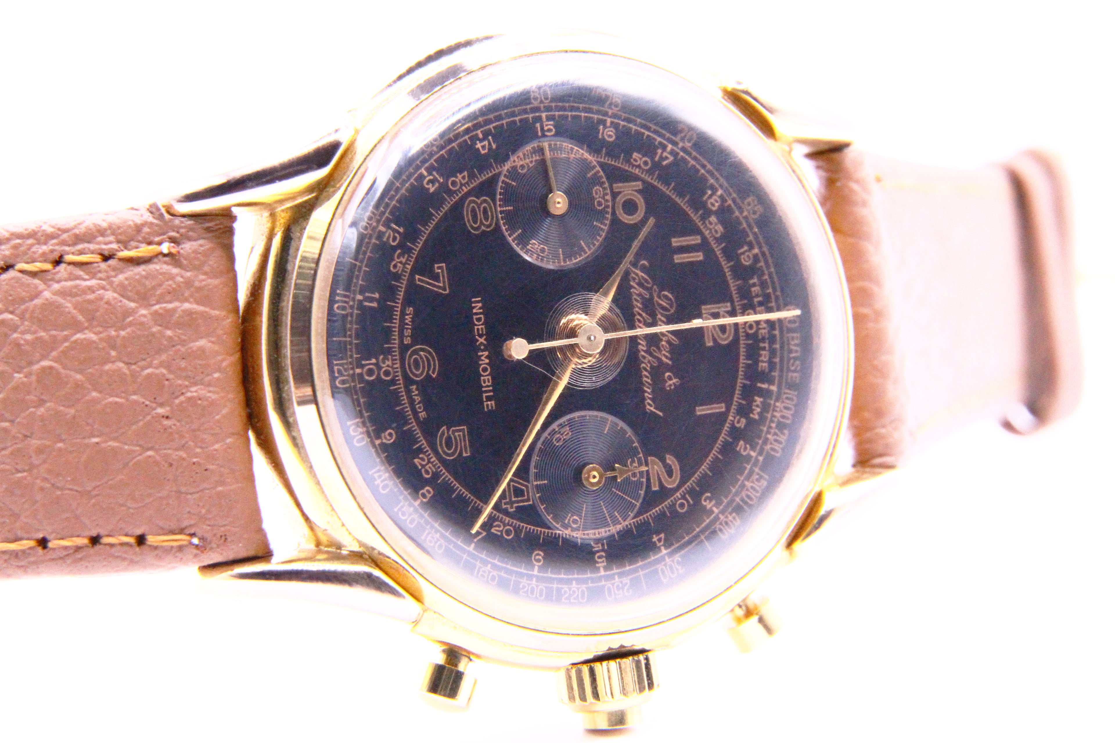 ダービー&シャルデンブラン インデックス・モビーレ / INDEX MOBILE Vintage Rattrapante Chronograph Split Second