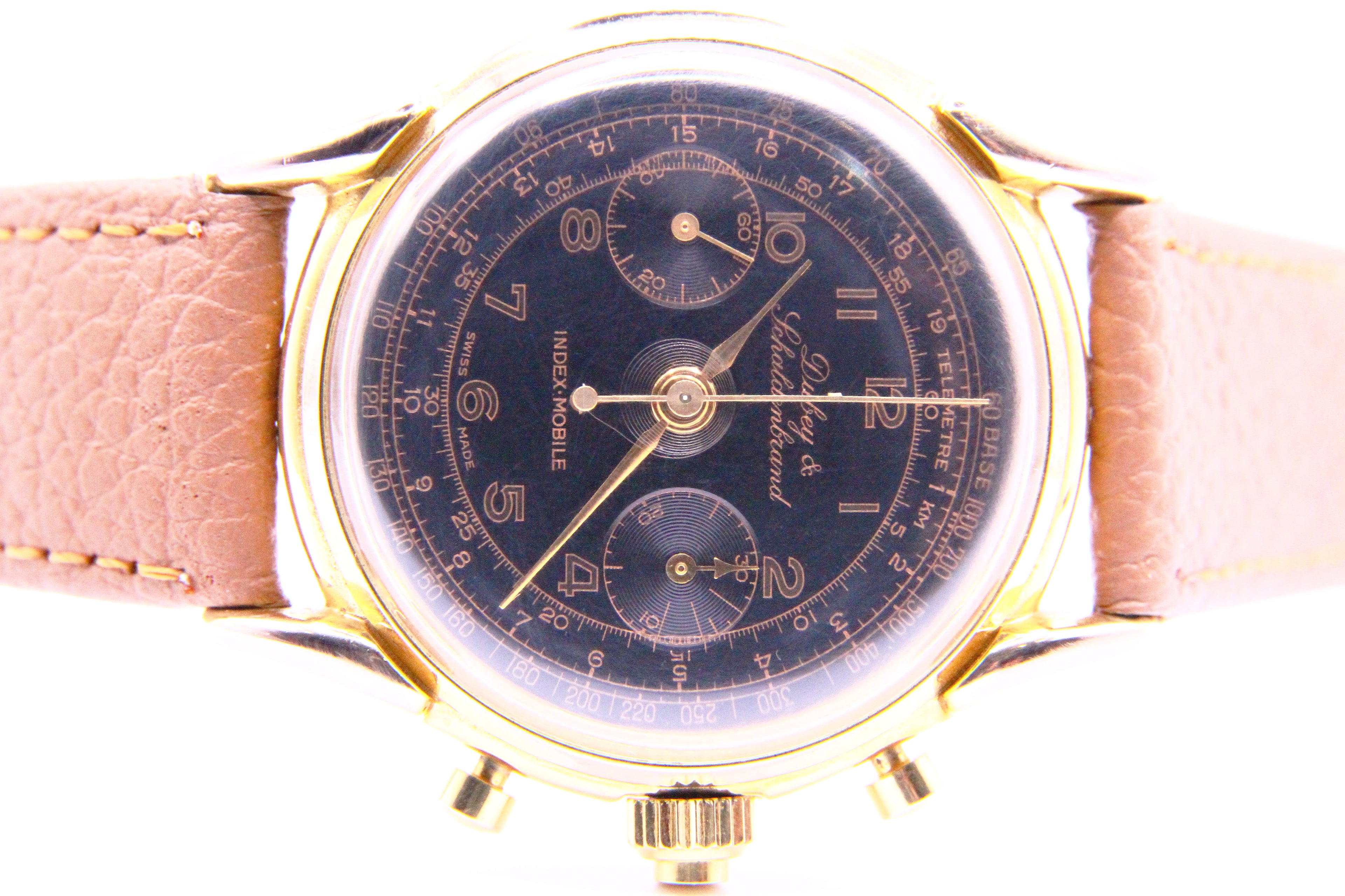 ダービー&シャルデンブラン インデックス・モビーレ / INDEX MOBILE Vintage Rattrapante Chronograph Split Second