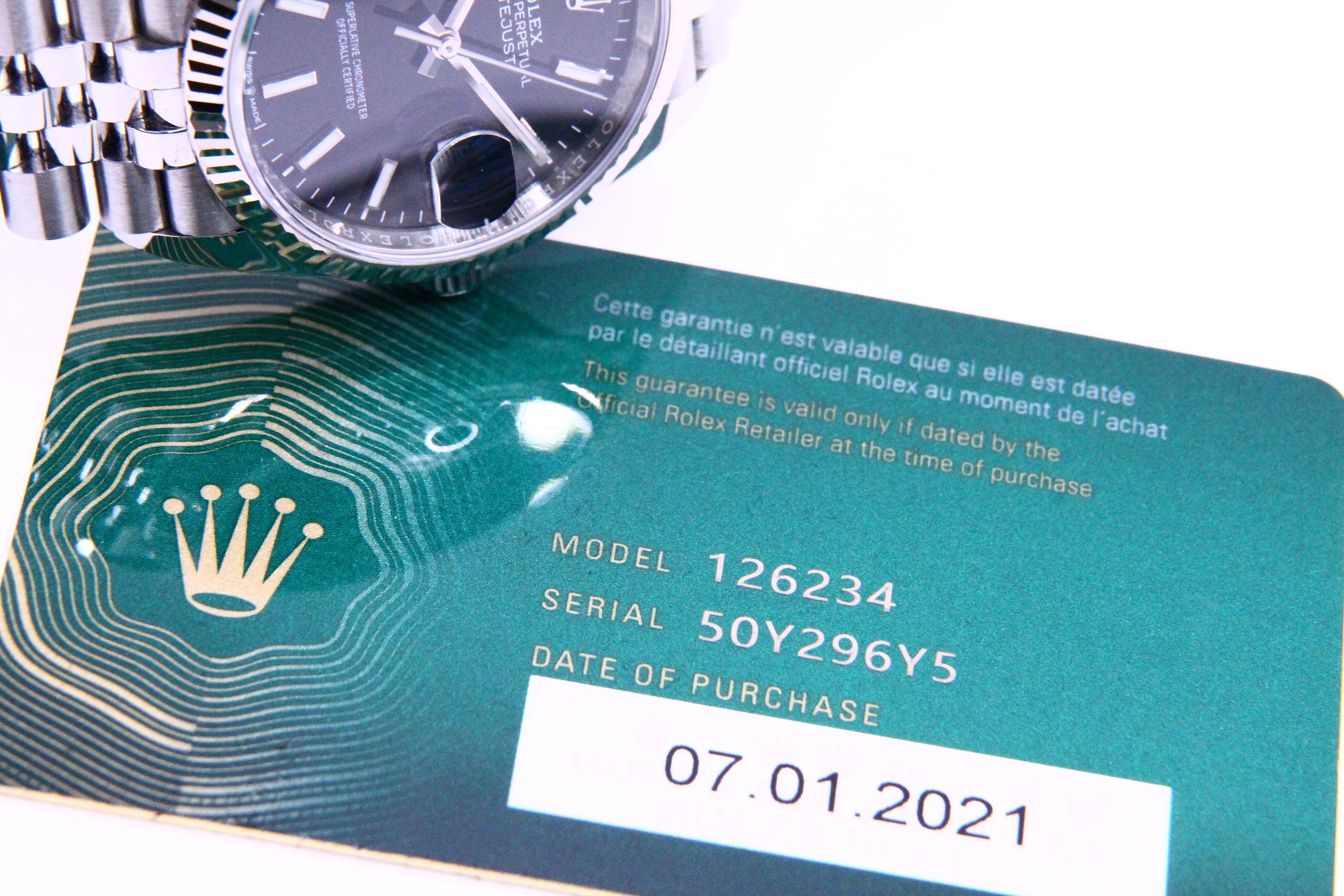 デイトジャスト 黒 / Datejust Ref.126234 Black