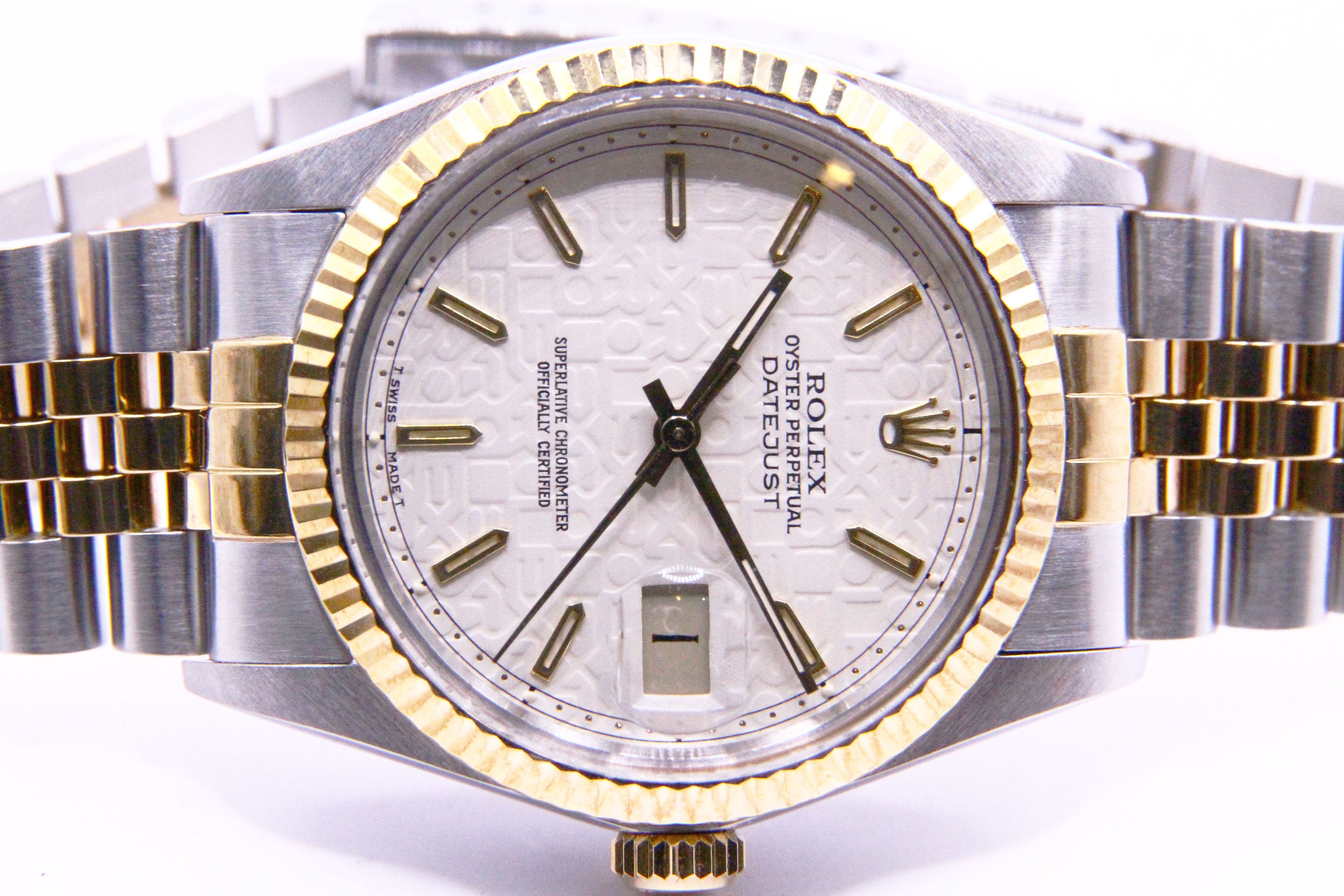 ロレックス デイトジャスト コンピュータ・アイボリー文字盤 / ROLEX Datejust Ref.16013 Ivory Computer Dial