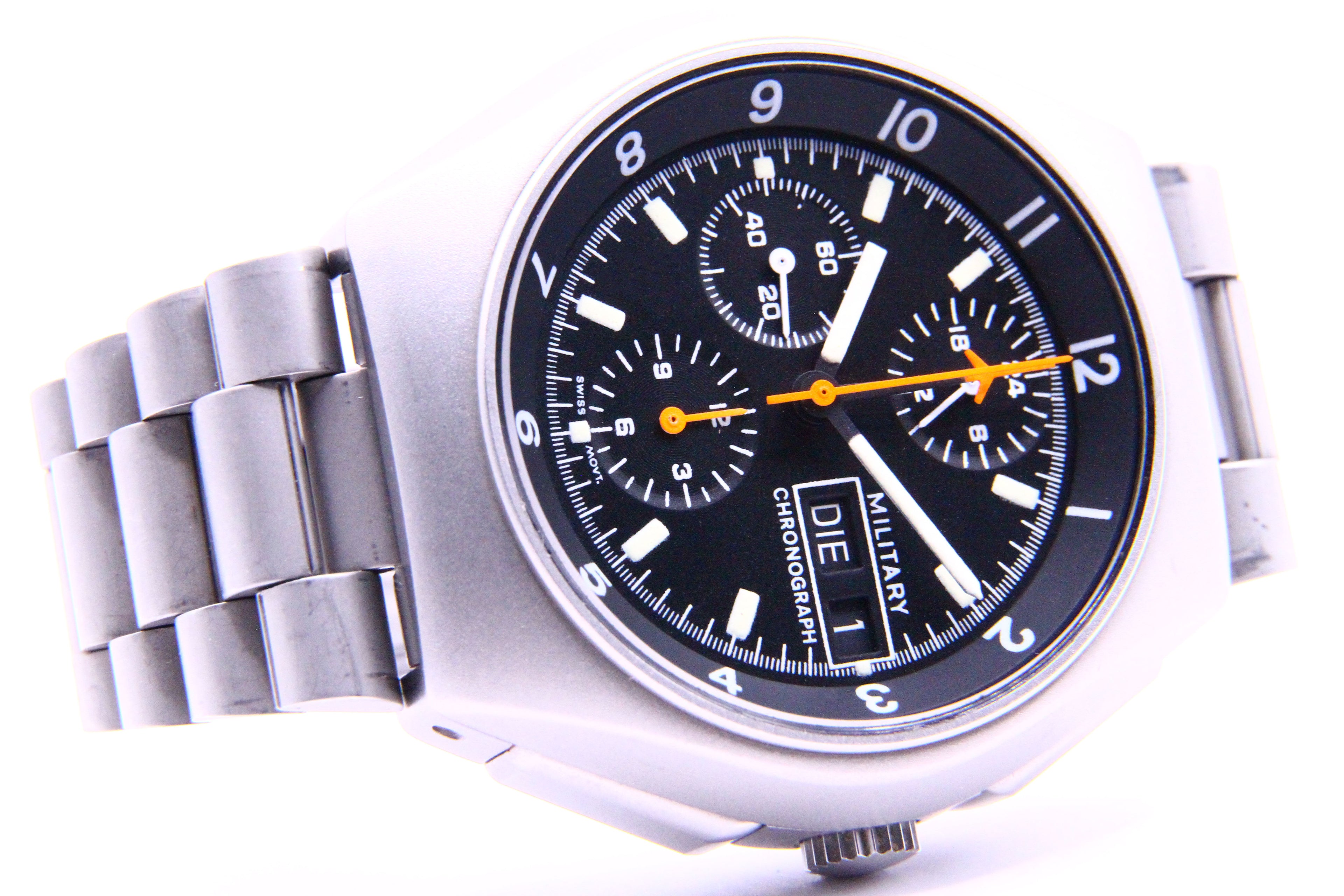 チュチマ ミリタリークロノグラフ レマニア5100 / TUTIMA Military Chronograph Remania5100