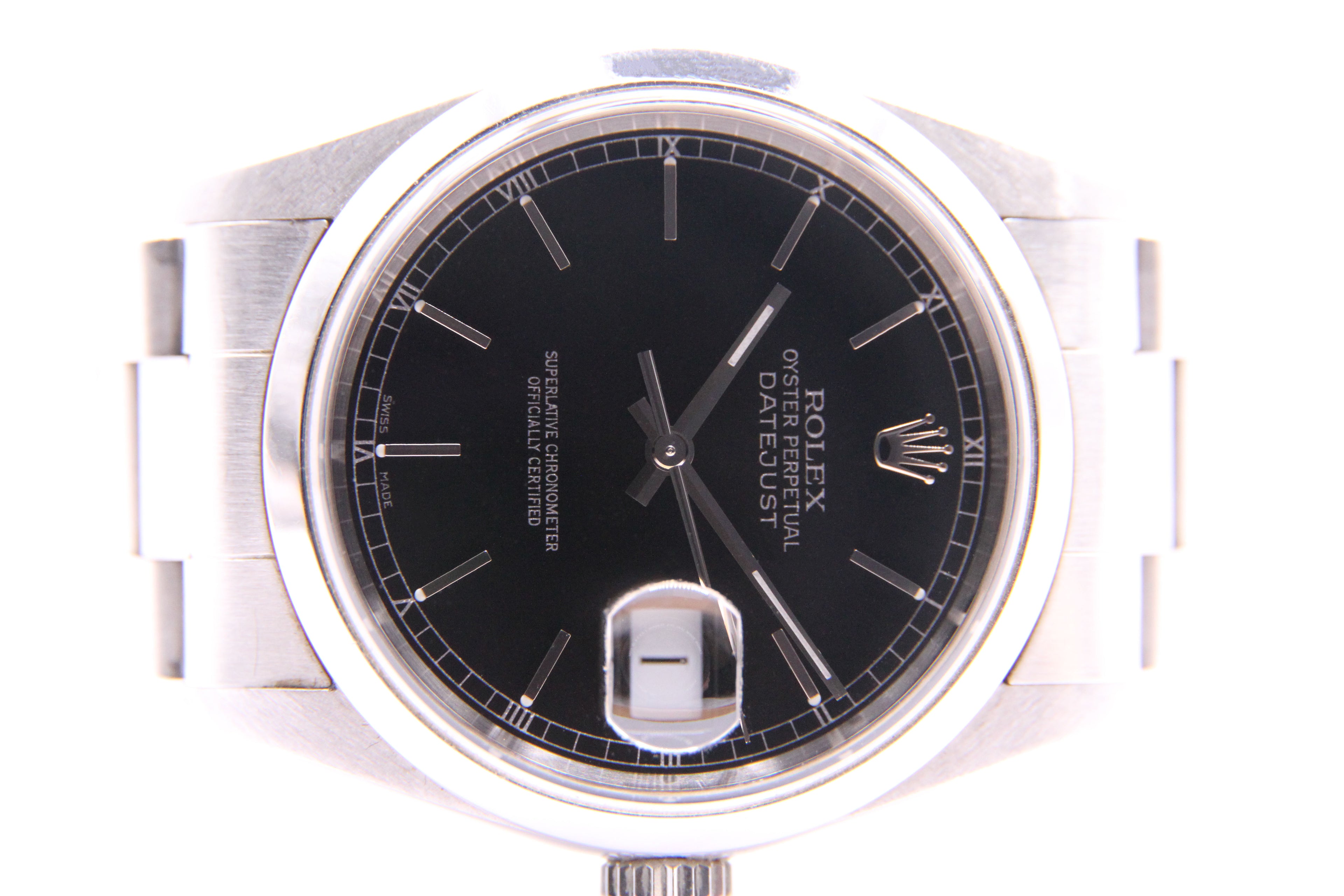 デイトジャスト 黒 / DATEJUST BLACK Ref.16200